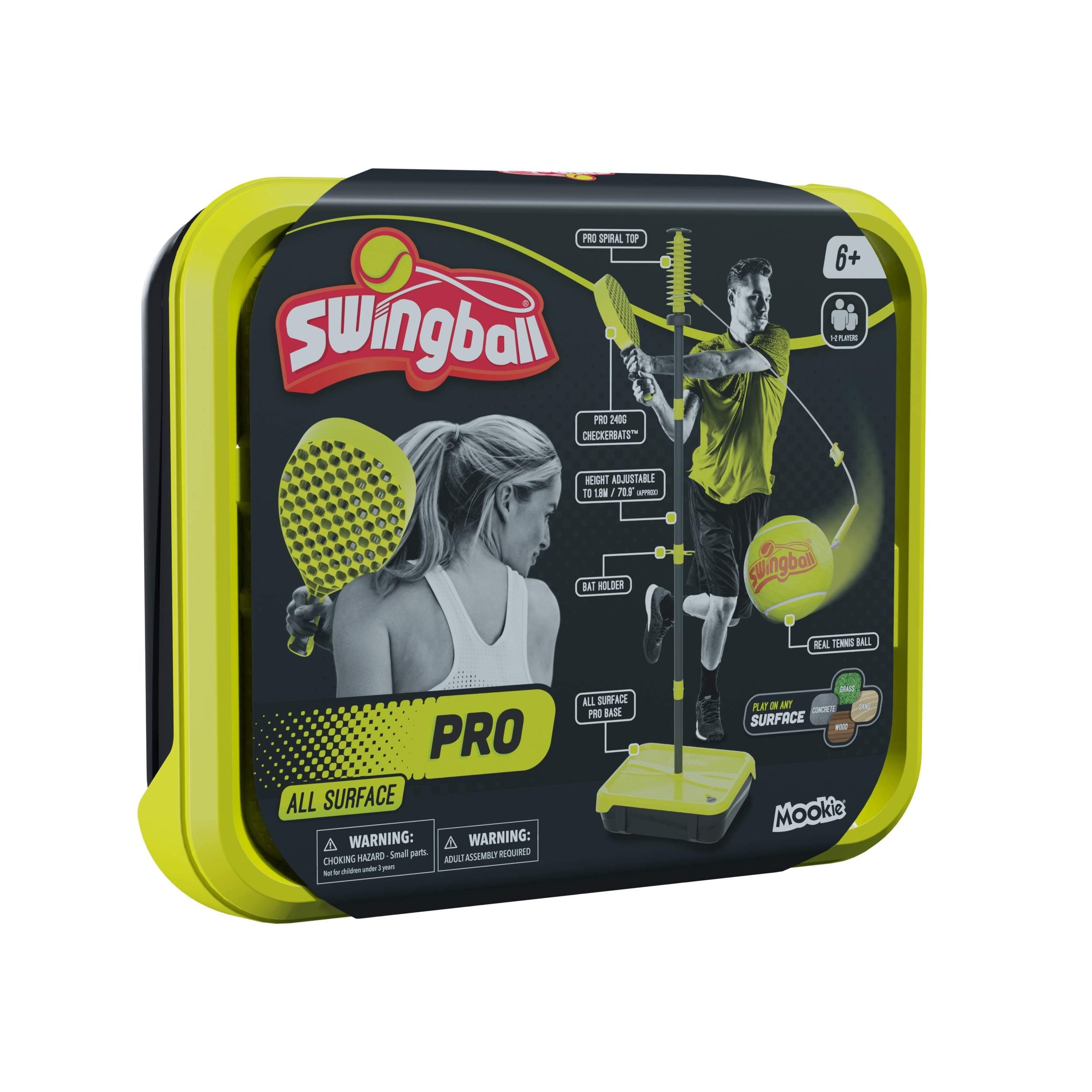 Swingball 7280 Pro All Surface, Multicolour, 180 X 50 X 20 cm