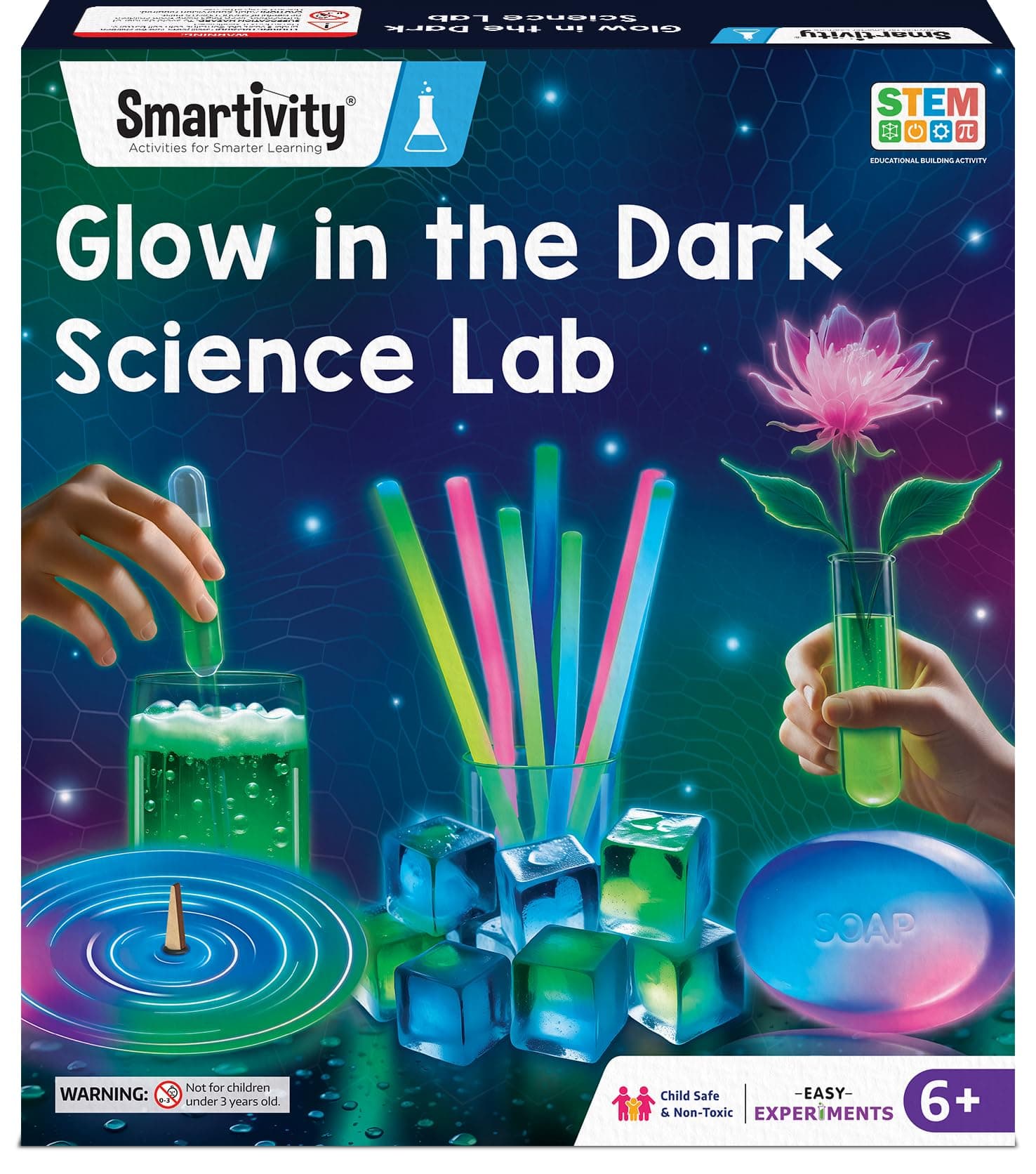 - Smartivity Glow Magic Science Kit for Kids Ages 6-8-10-12 Years | 20 Amazing Glow in The Dark Science Experiments I Birthday Gifts for Boys & Girls 6,7,8,9,10,11,12, Years Old