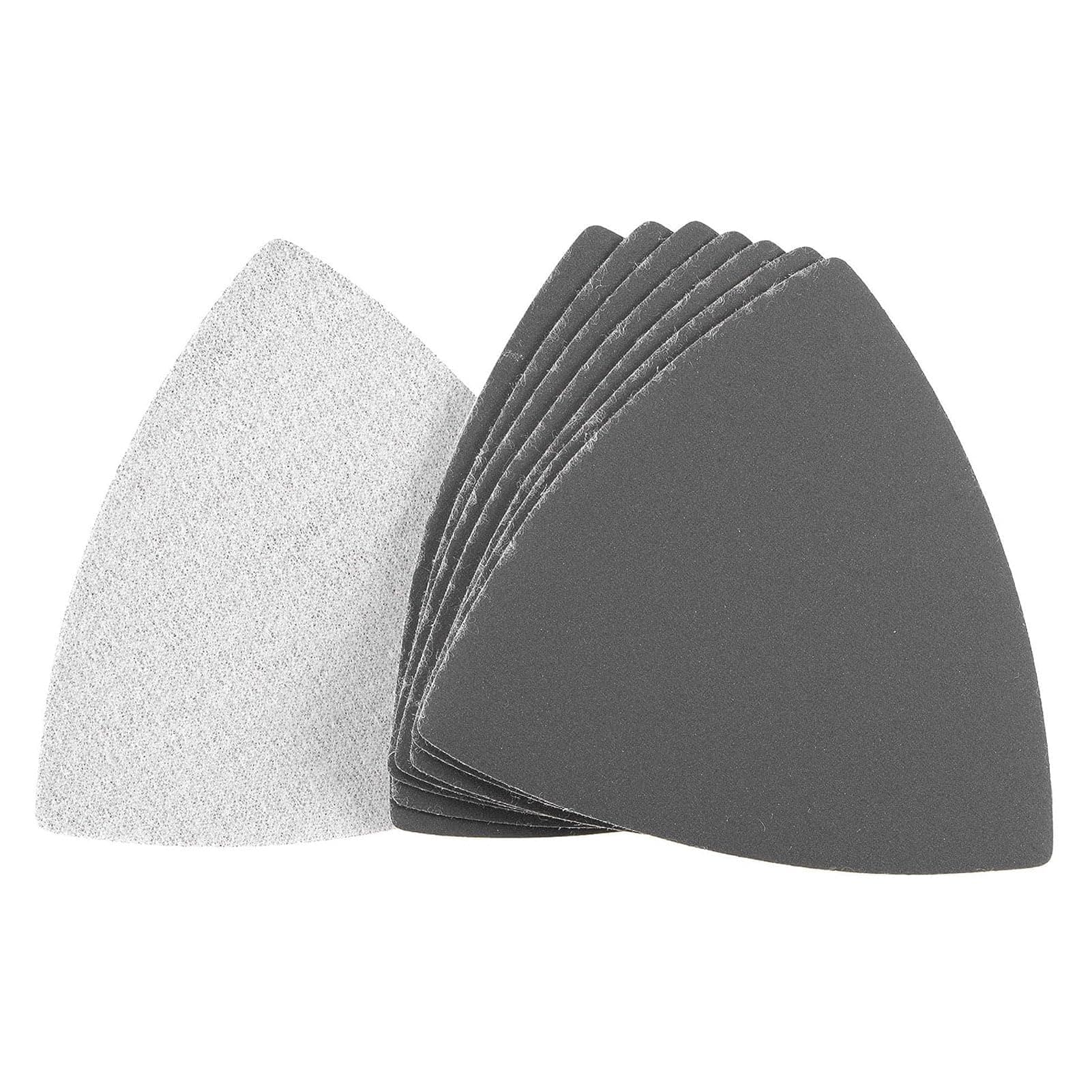 Triangular Sandpaper Hook and Loop Triangle Sanding Pad Fit 3-1/2 Oscillating Multi-Tool Silicon Carbide for Wet/Dry Use 800 Grit 8pcs