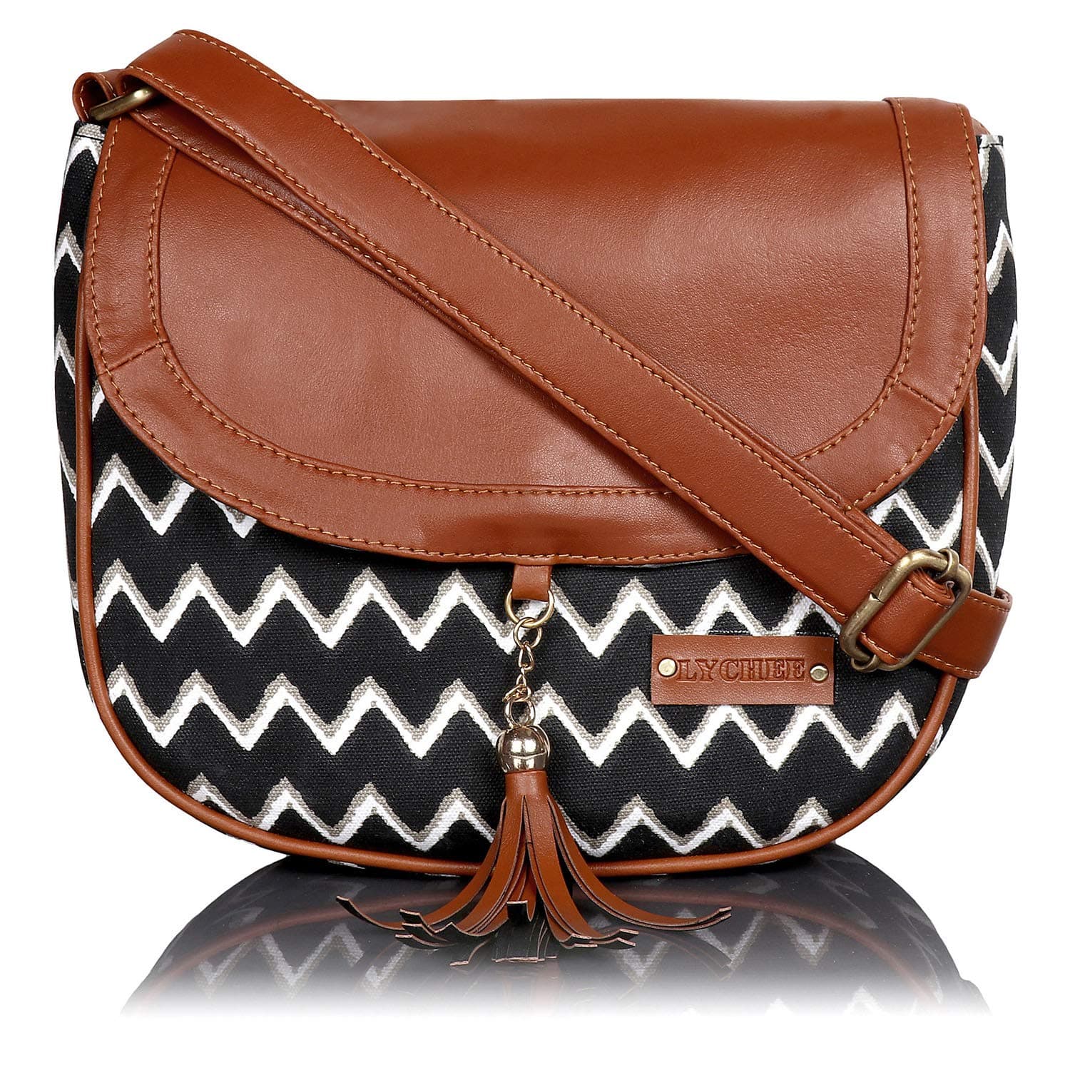 Lychee bags Canvas Printed Sling Bag