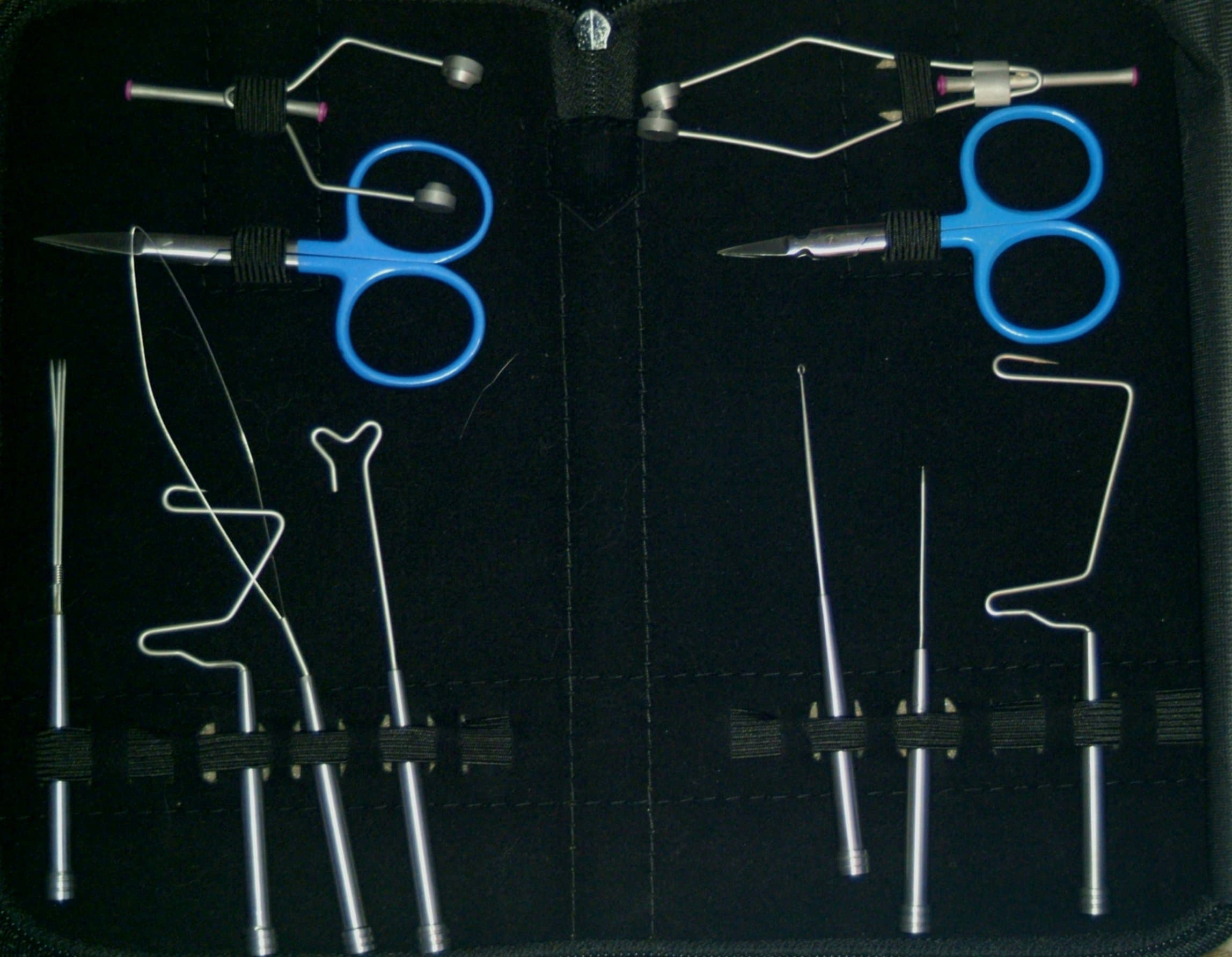 FFS Eleven Tool Stainless Steel Complete Fly Tying Tool Kit