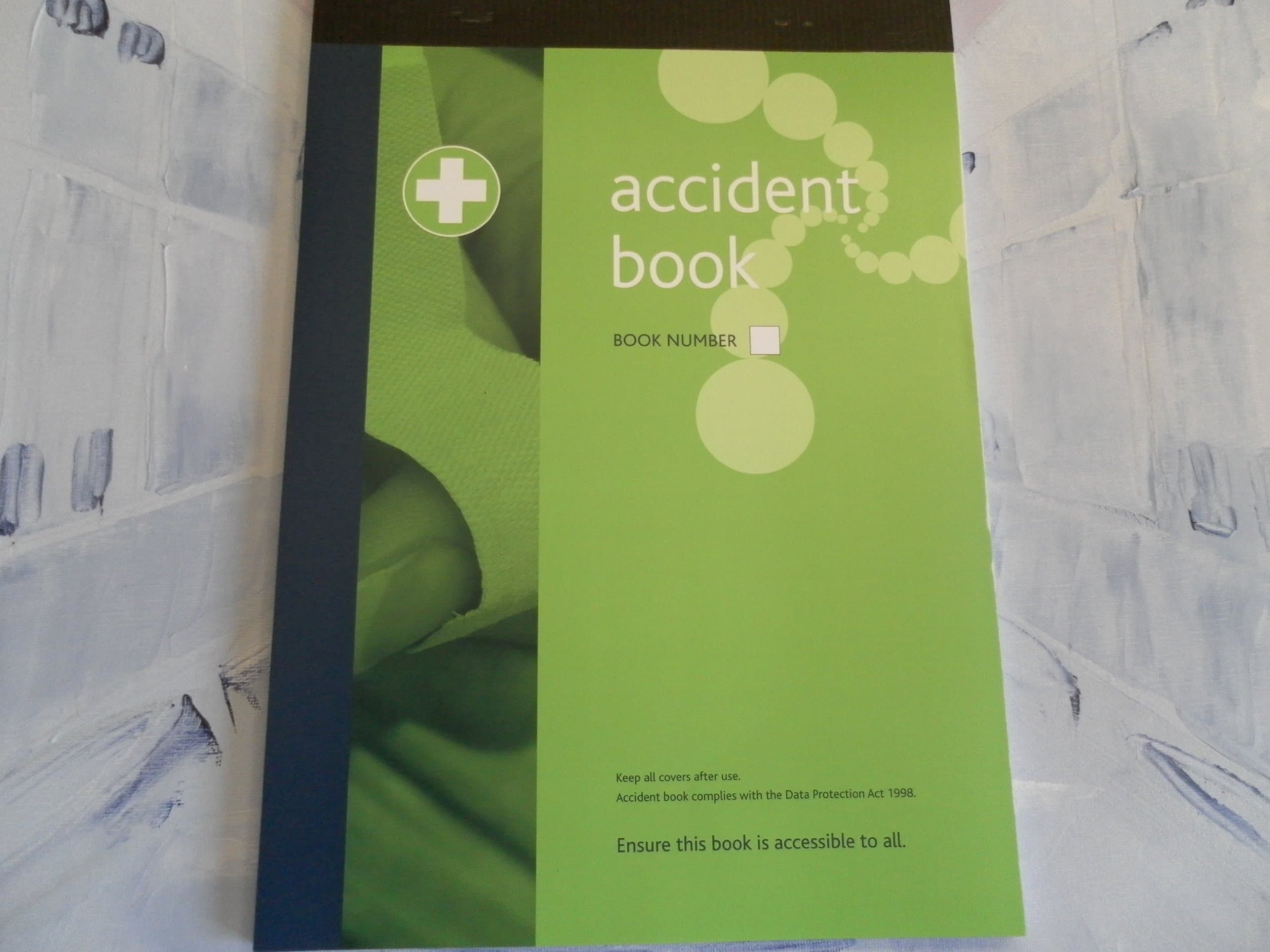 Stewart Superior Accident Report Book with Removeable Section for Filing, Complies with Data Protection Act, 48 Pages