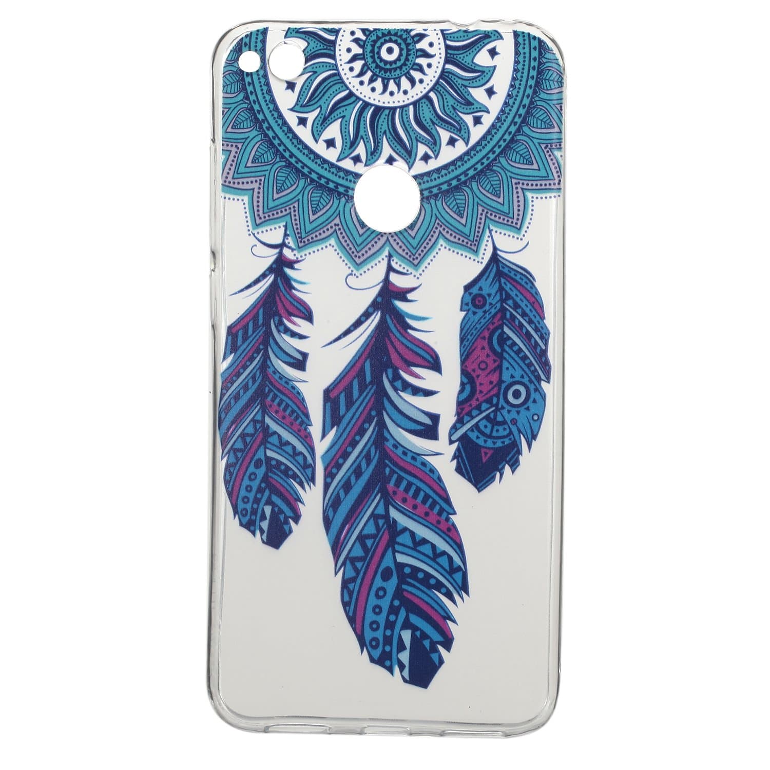 P8 Lite 2017 Case, Caseceo Soft TPU Rubber Silicone Cover for HUAWEI P8 Lite (2017) (Dreamcatcher)