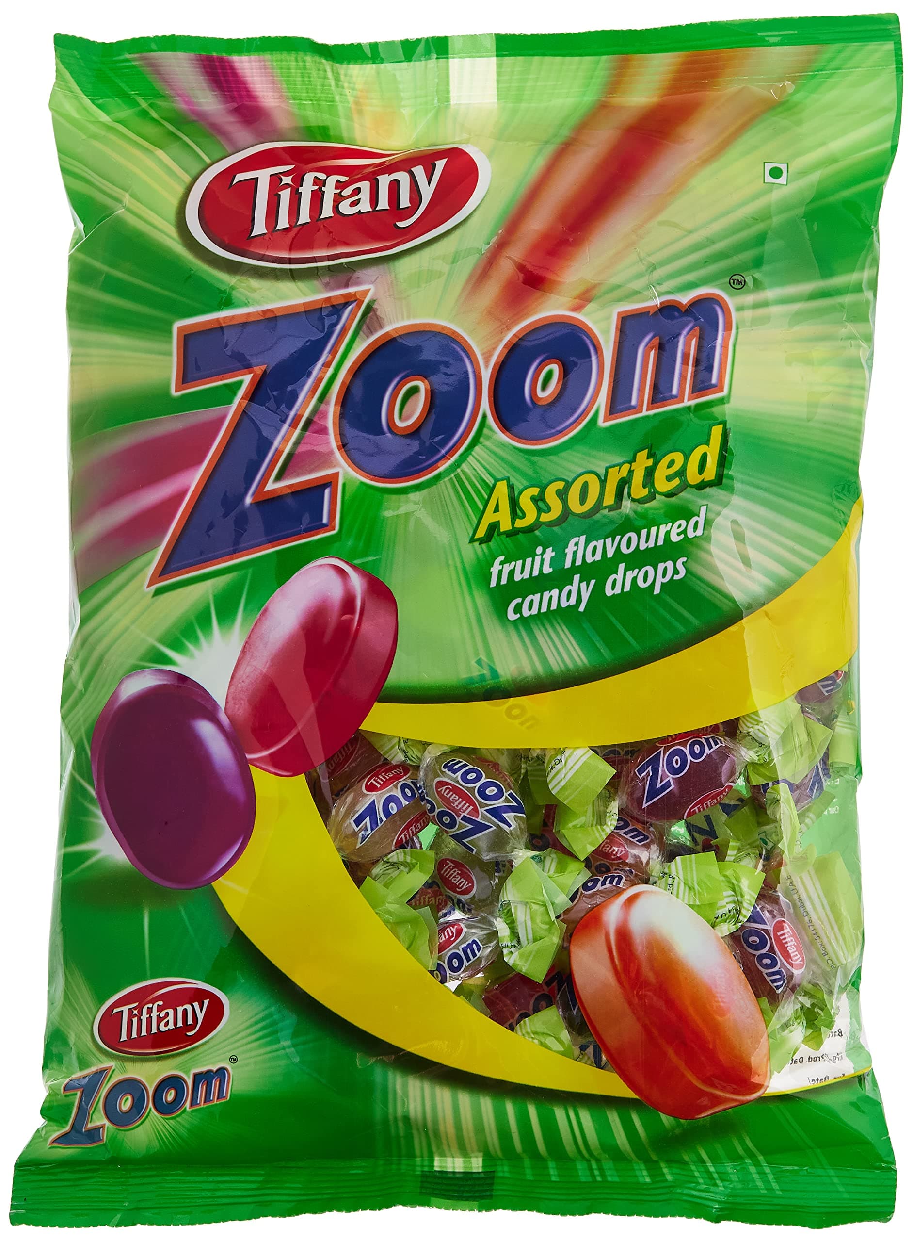Tiffany, Zoom, Fruit Flavoured Candy Drops, 700G