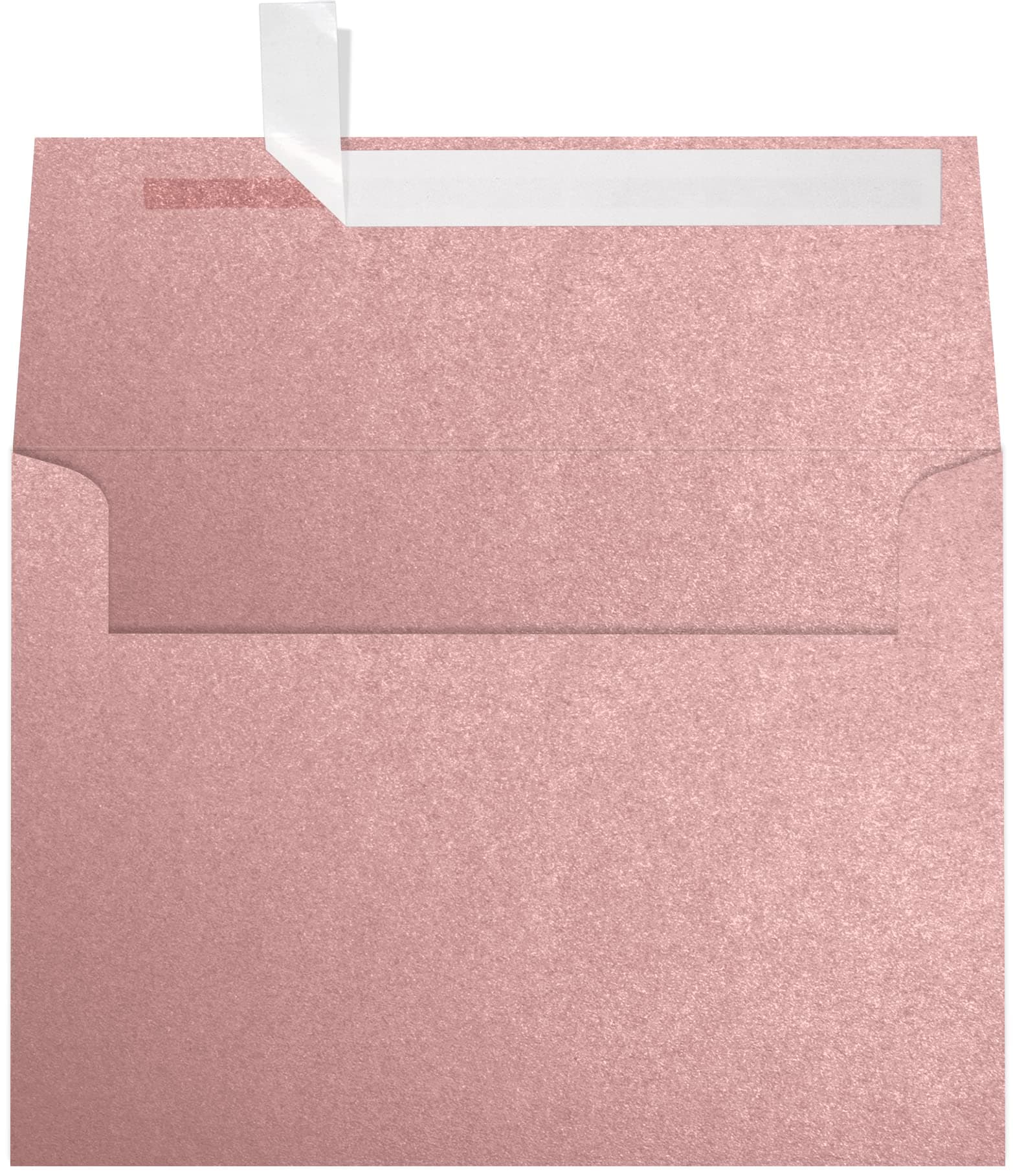 A7 Invitation Envelopes | Peel & Press | 5 1/4" x 7 1/4" | Misty Rose Metallic - Sirio Pearl | 84lb. Text | 50 Qty