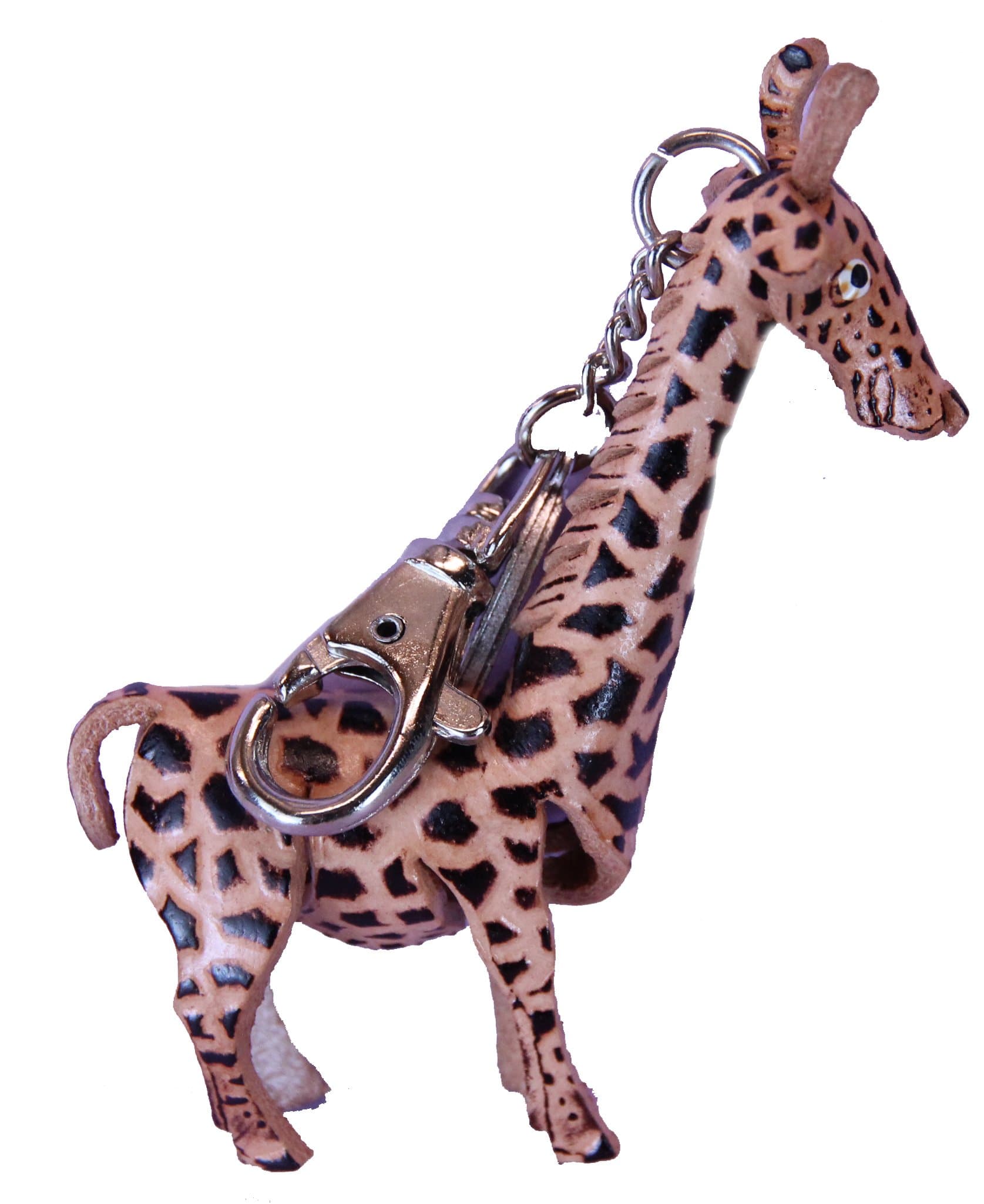 Leather Jacket Zipper Pull Charm - Giraffe - Unique Animal Gifts