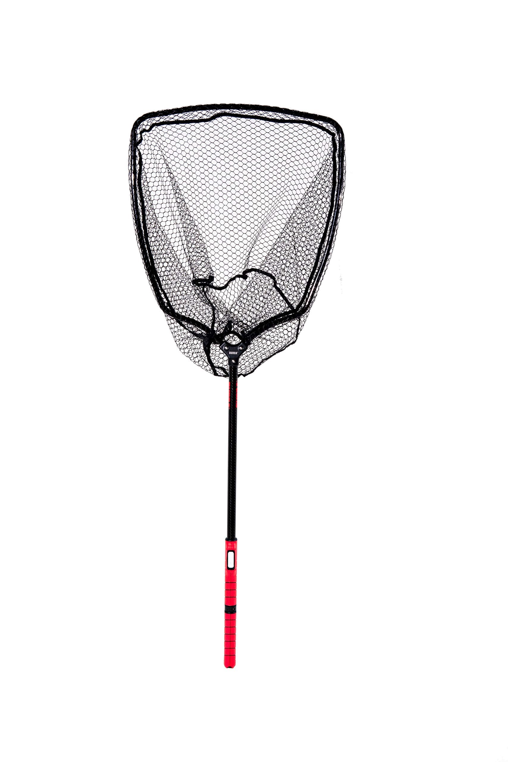 BUBBA Extendable Net with Corrosion Resistant Construction, Non-Slip Grip Handle and Carbon Fiber Shafts for Fishing, Angling, Boating and Outdoors