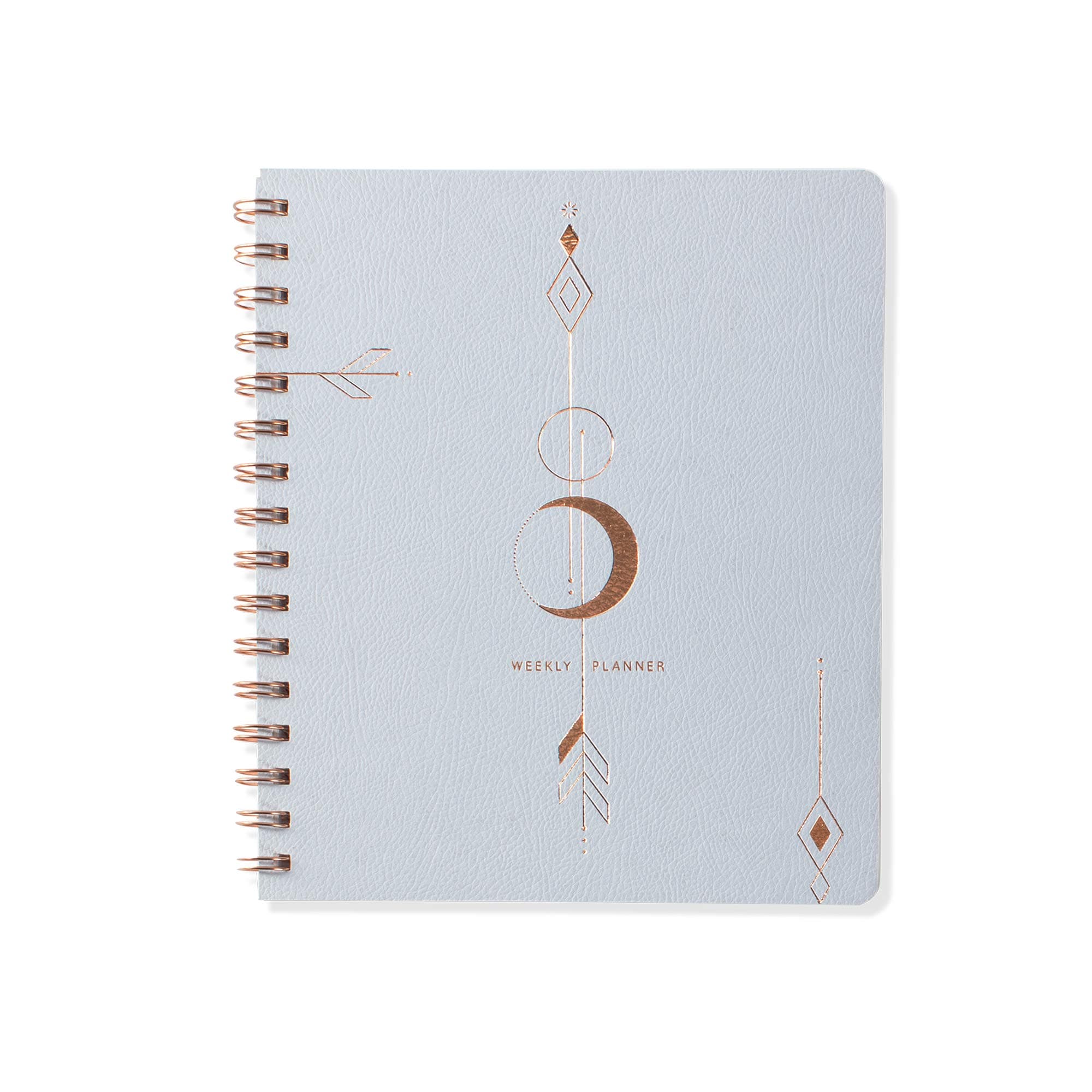 Fringe Non-Dated Weekly Planner, 160 Pages, 7 x 8.375 Inches, TN Moon Arrow (878002)