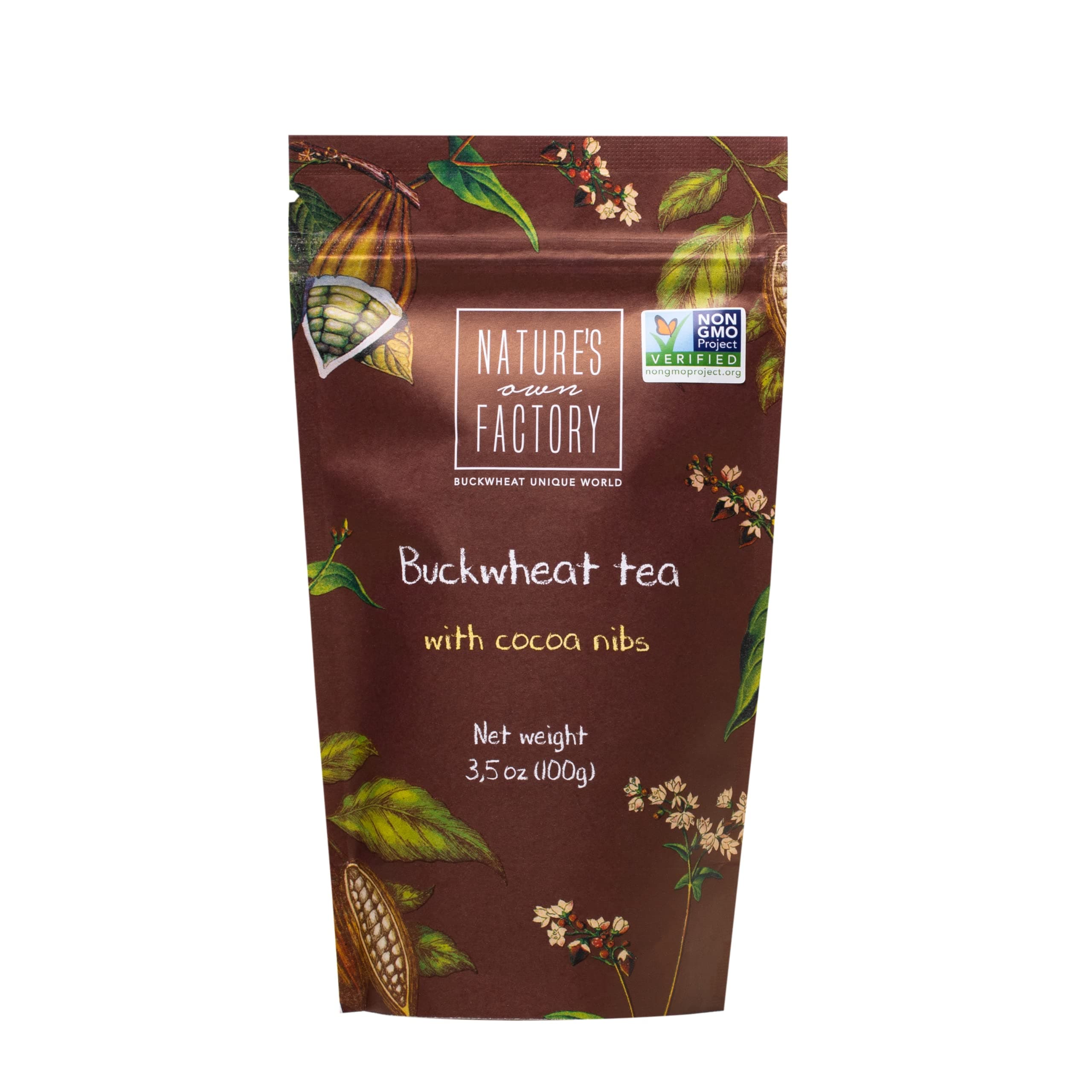 Buckwheat Tea with Cocoa Nibs