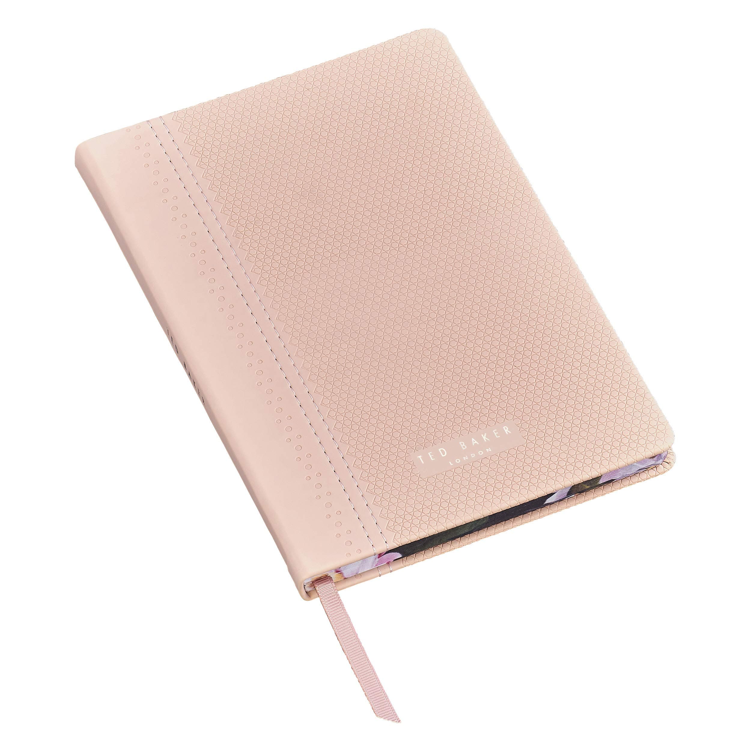 Ted Baker A5 Pink Brogue Notebook