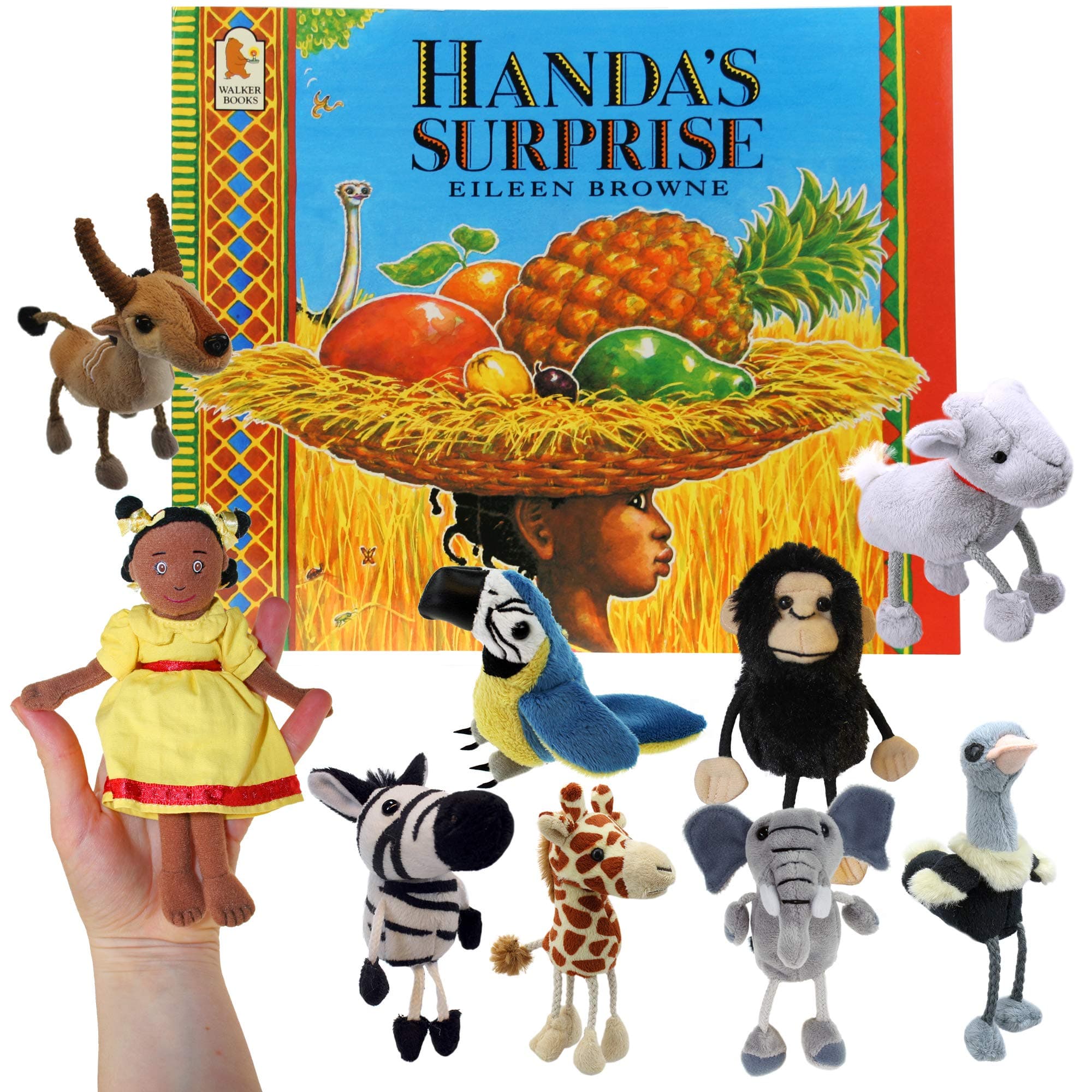 Handa Surprise Book with Puppets