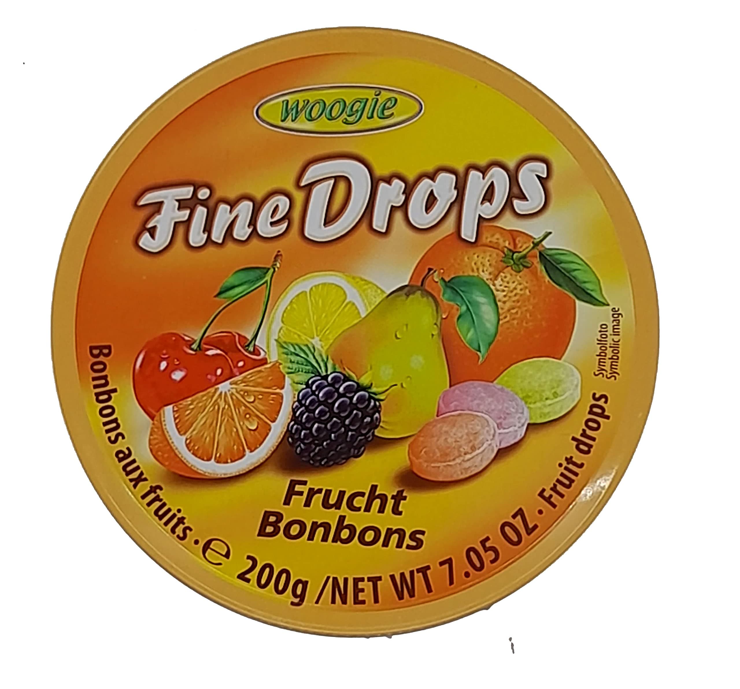 Fine Drops Fruit Mix Candies 200g