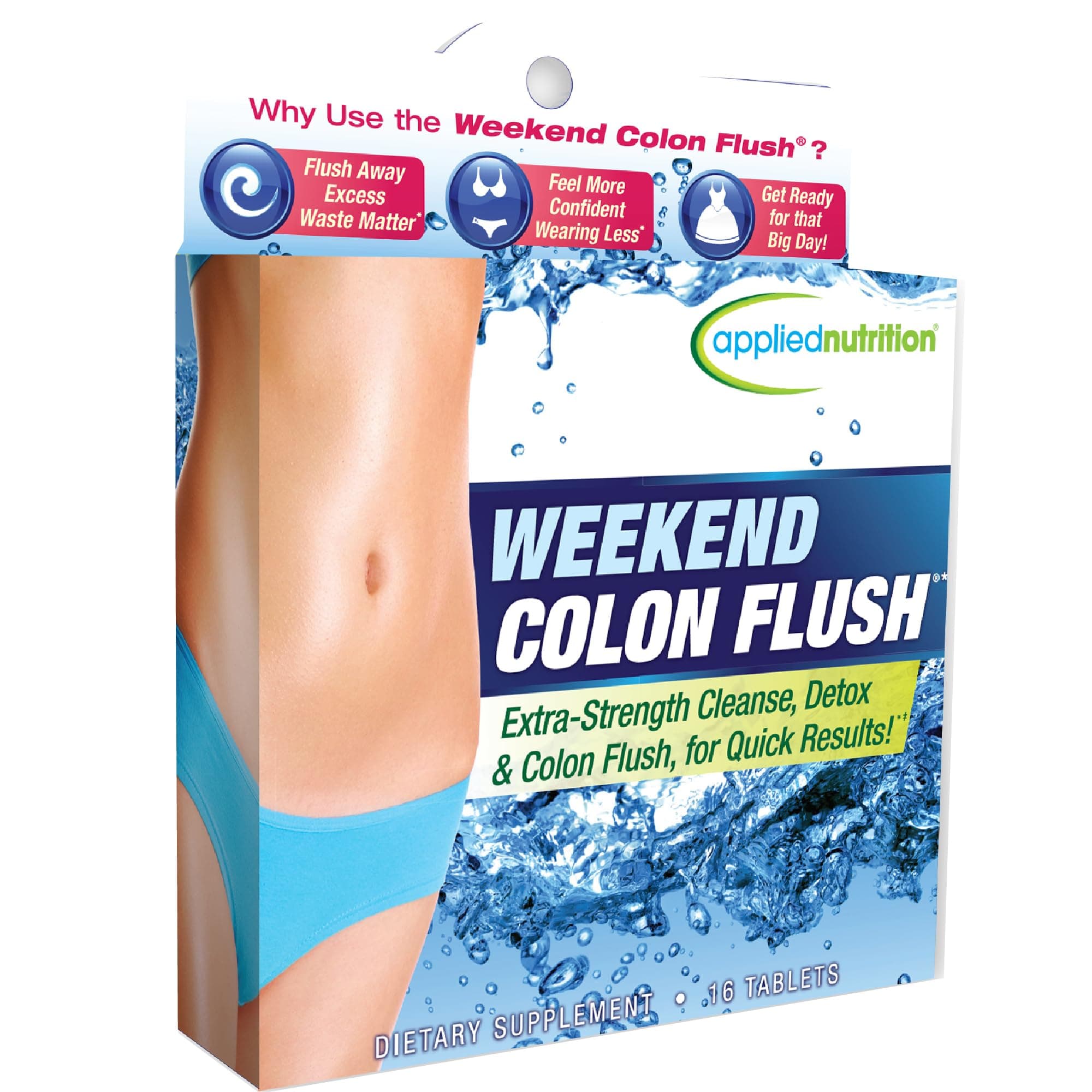 116826 Weekend Colon Flush Tablets (16 Pieces)