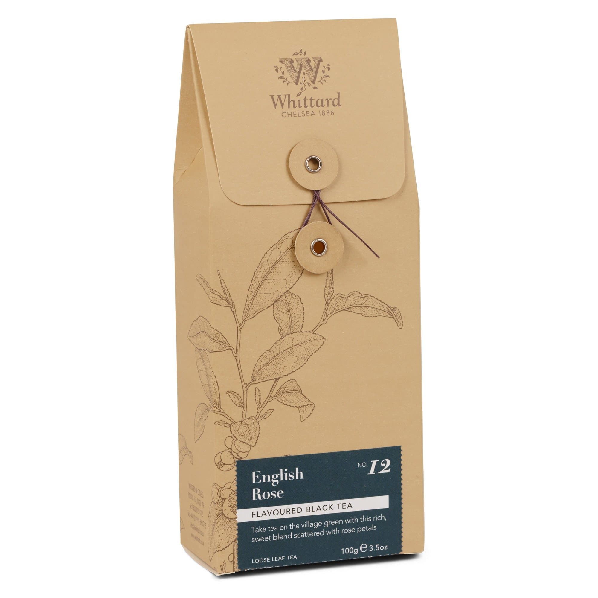 Tea English Rose Loose Leaf 100g