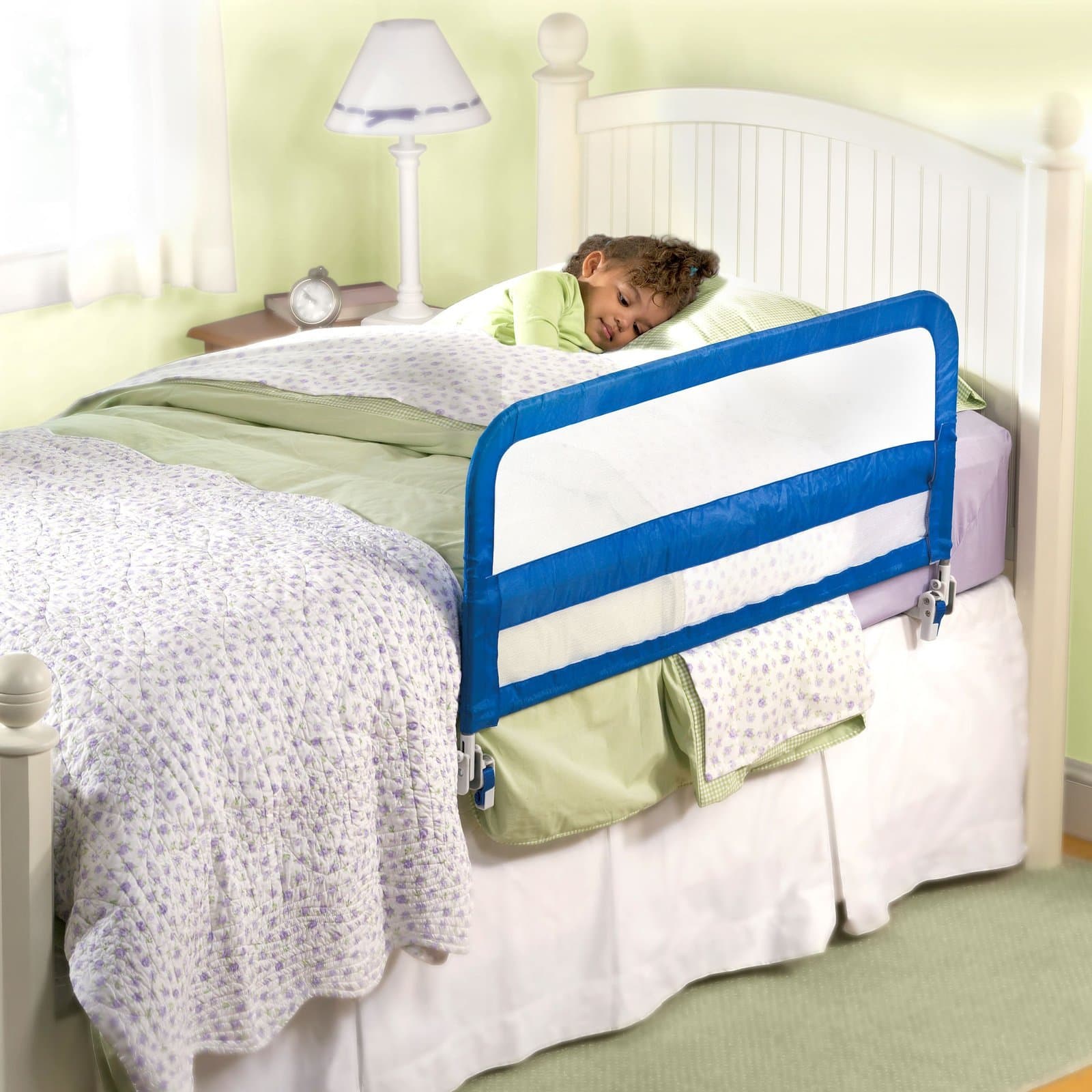 Summer Sure & Secure Single Bedrail Blue