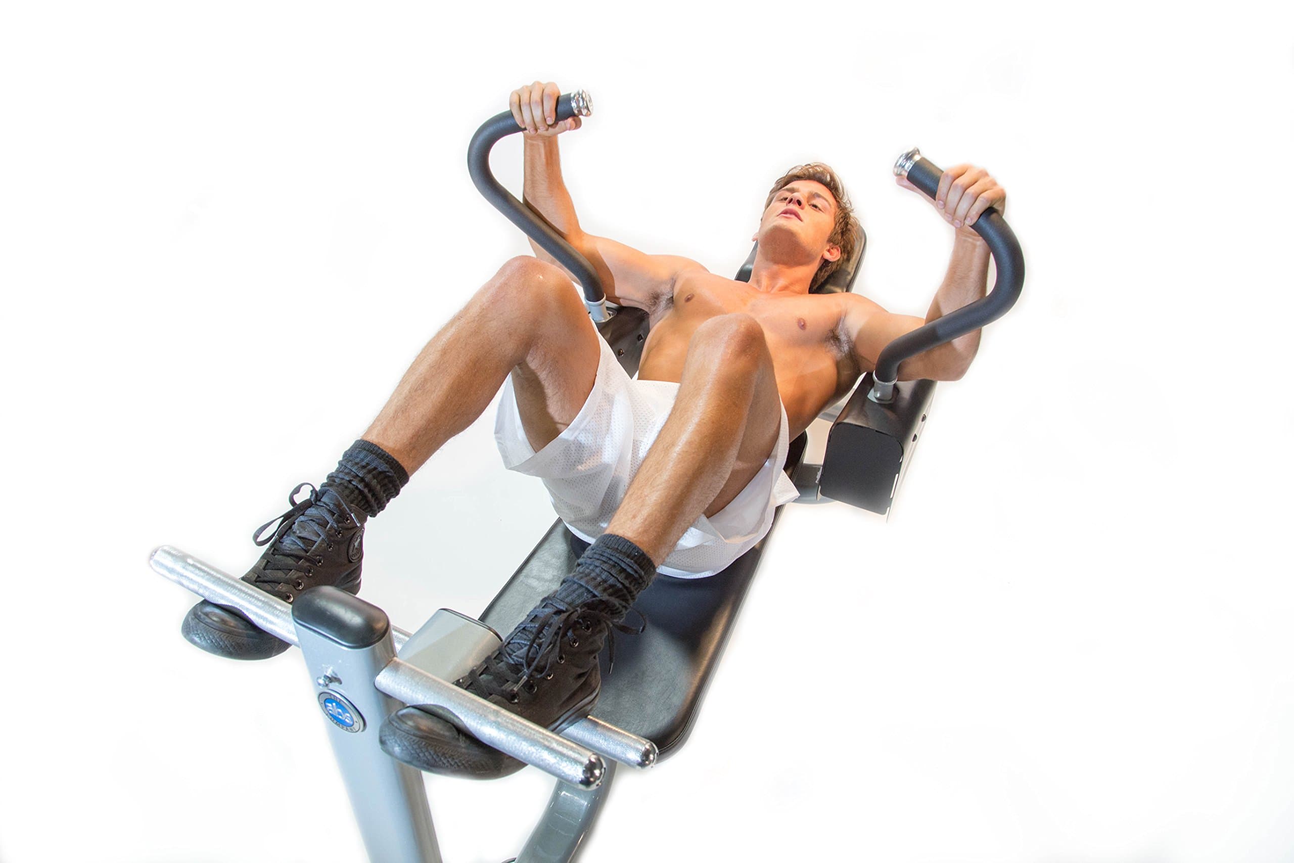 The Abs Bench - Abdominal Crunch Machine, Ab Workout Equipment, Plate Loaded Resistance