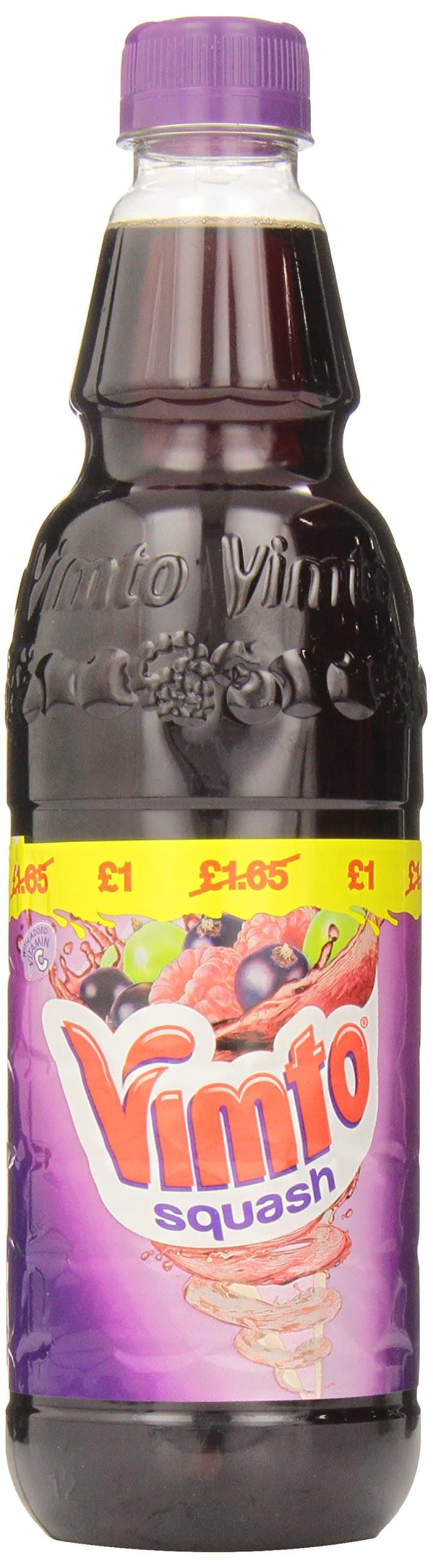 Blackcurrant Drink England, 23.6 Ounce Plastic Bottle