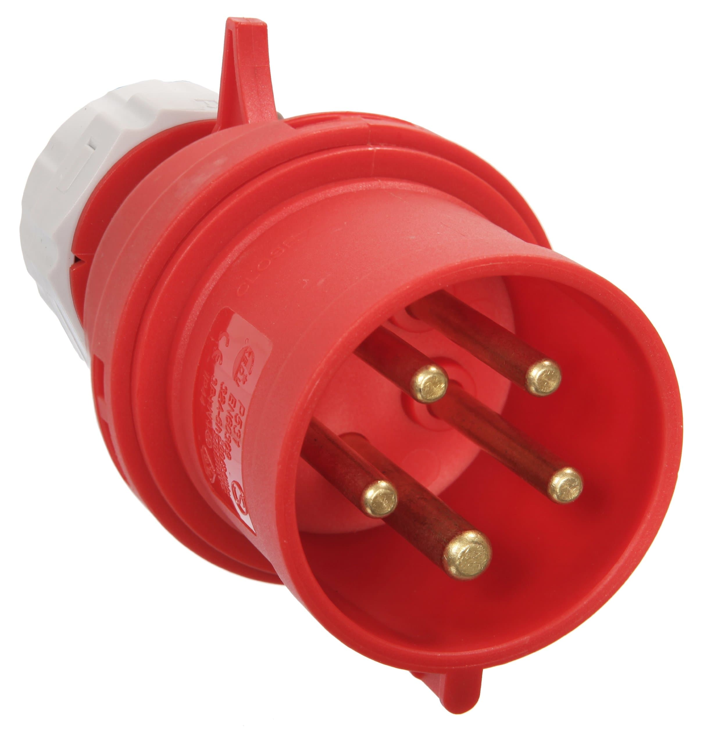 60420 CEE Plug, 16 A, 5 pins Power Plug, 6H, 400 V