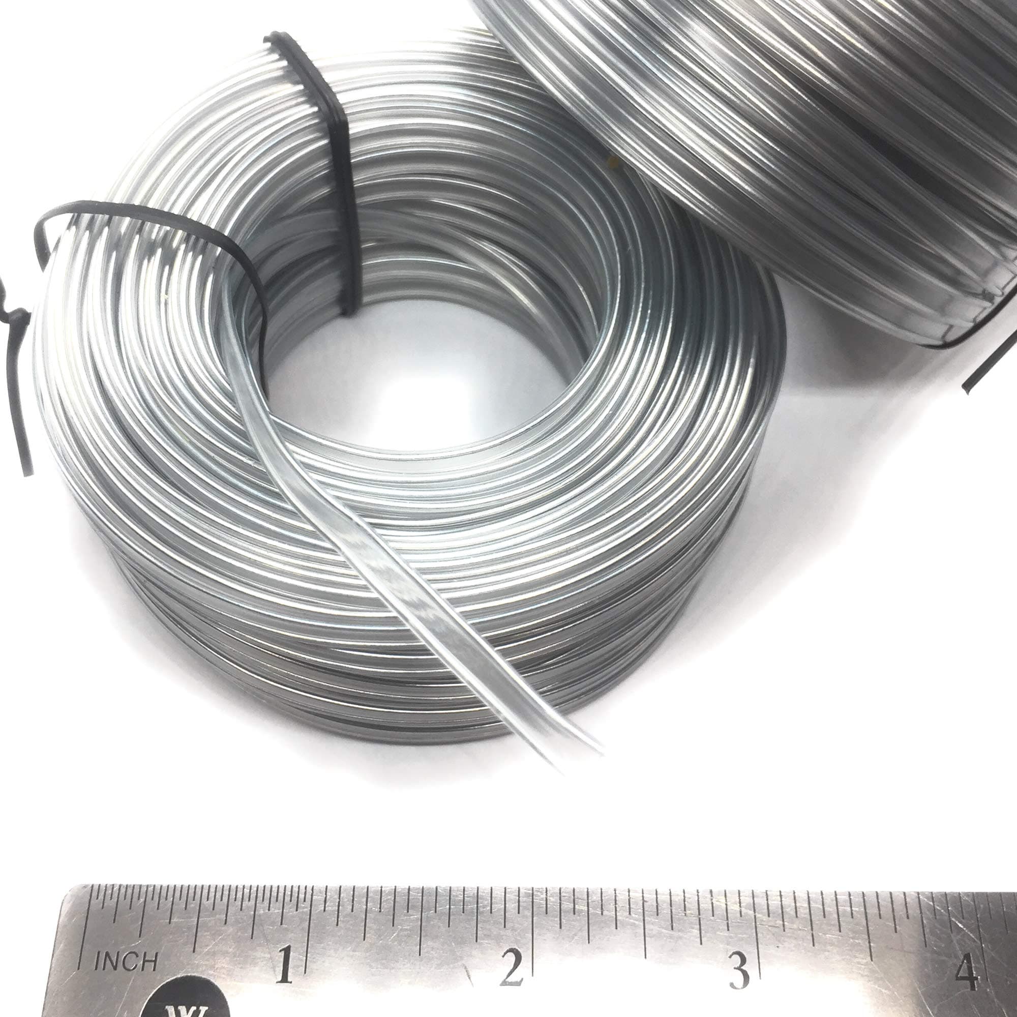 65FT Plastic Clear Double Wire Spool - Heavy Duty for Garden