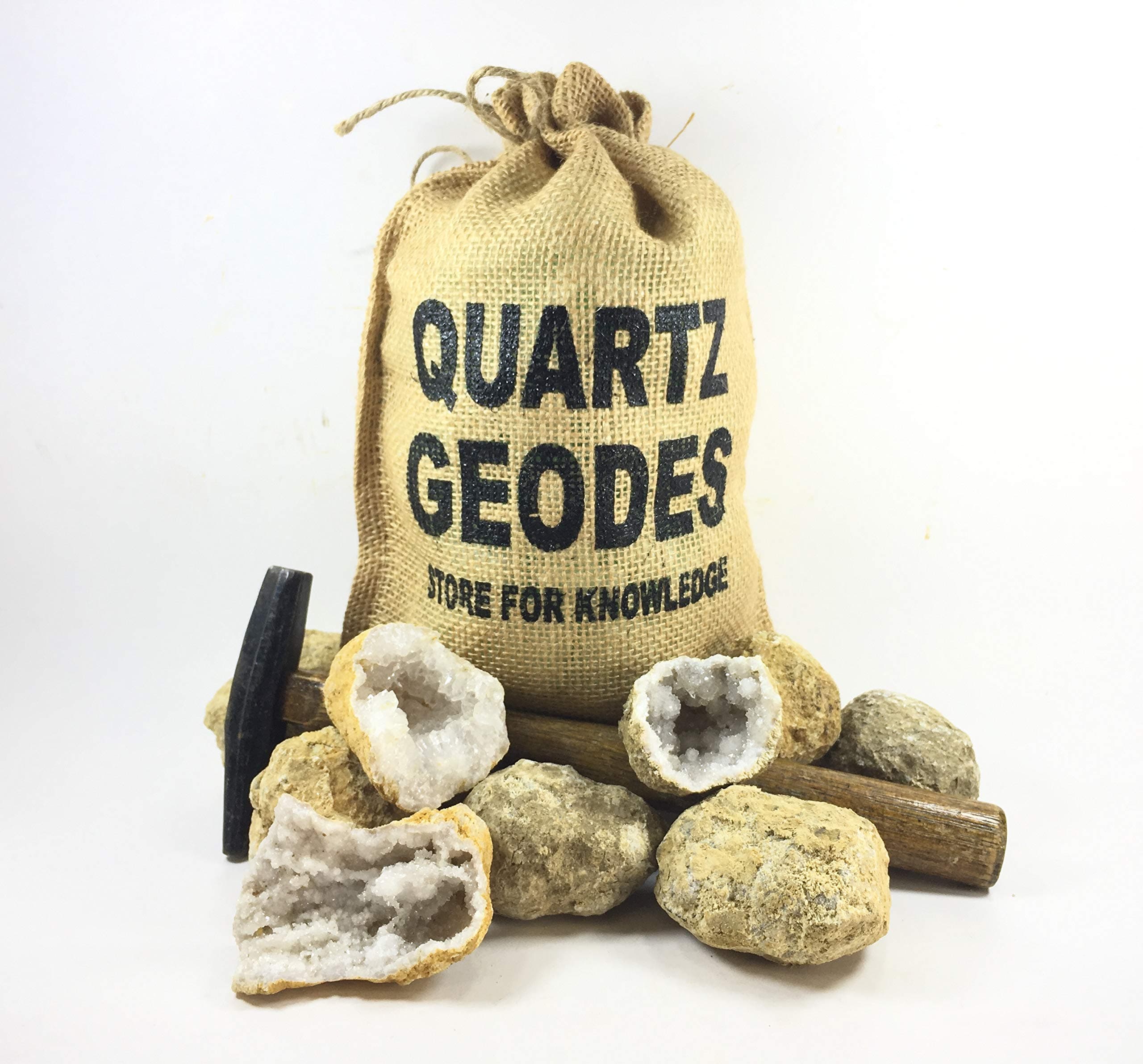 Store for Knowledge Large 3" Break Your Own Geodes Gift Bag - 10 Pack