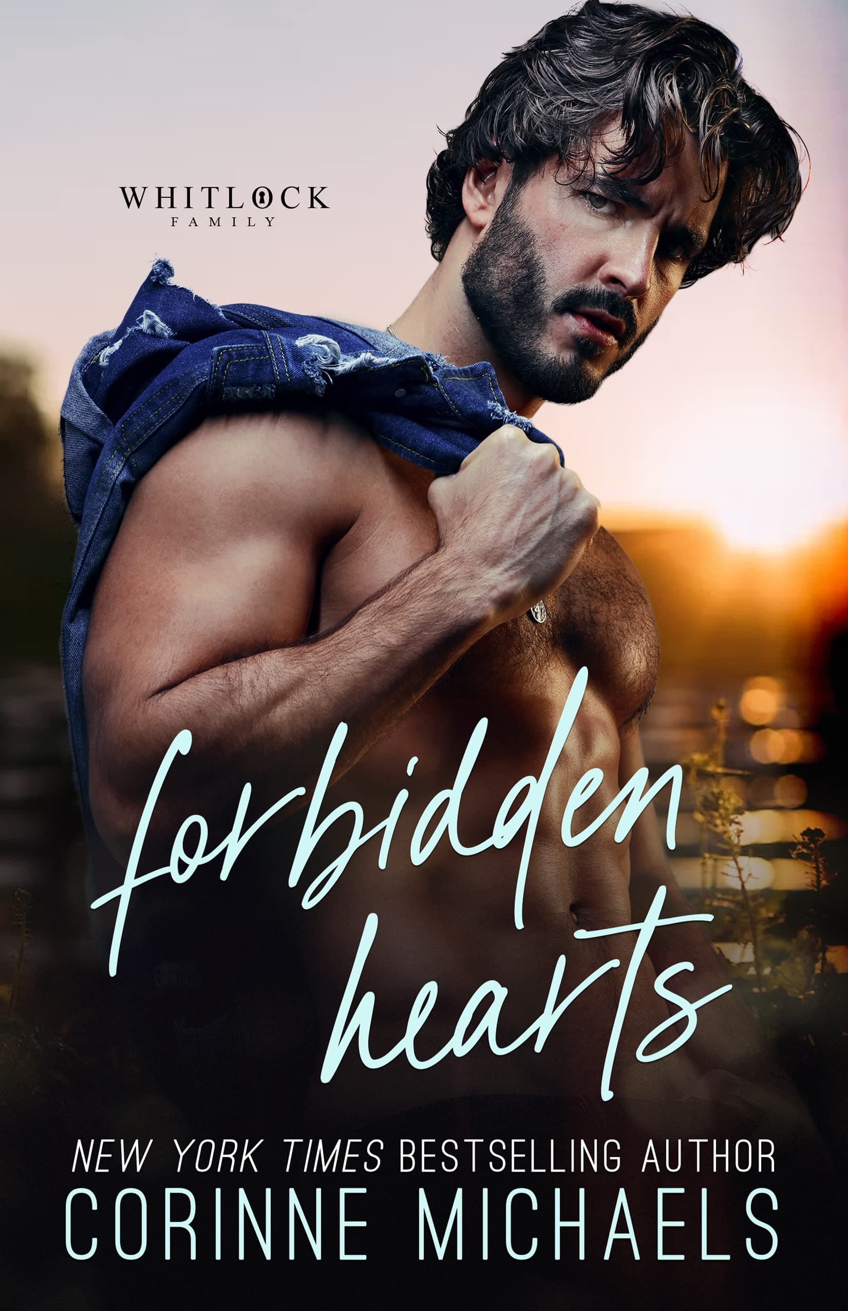 Forbidden Hearts: A single dad, grumpy-sunshine small town romance (Whitlock Family Series Book 1)