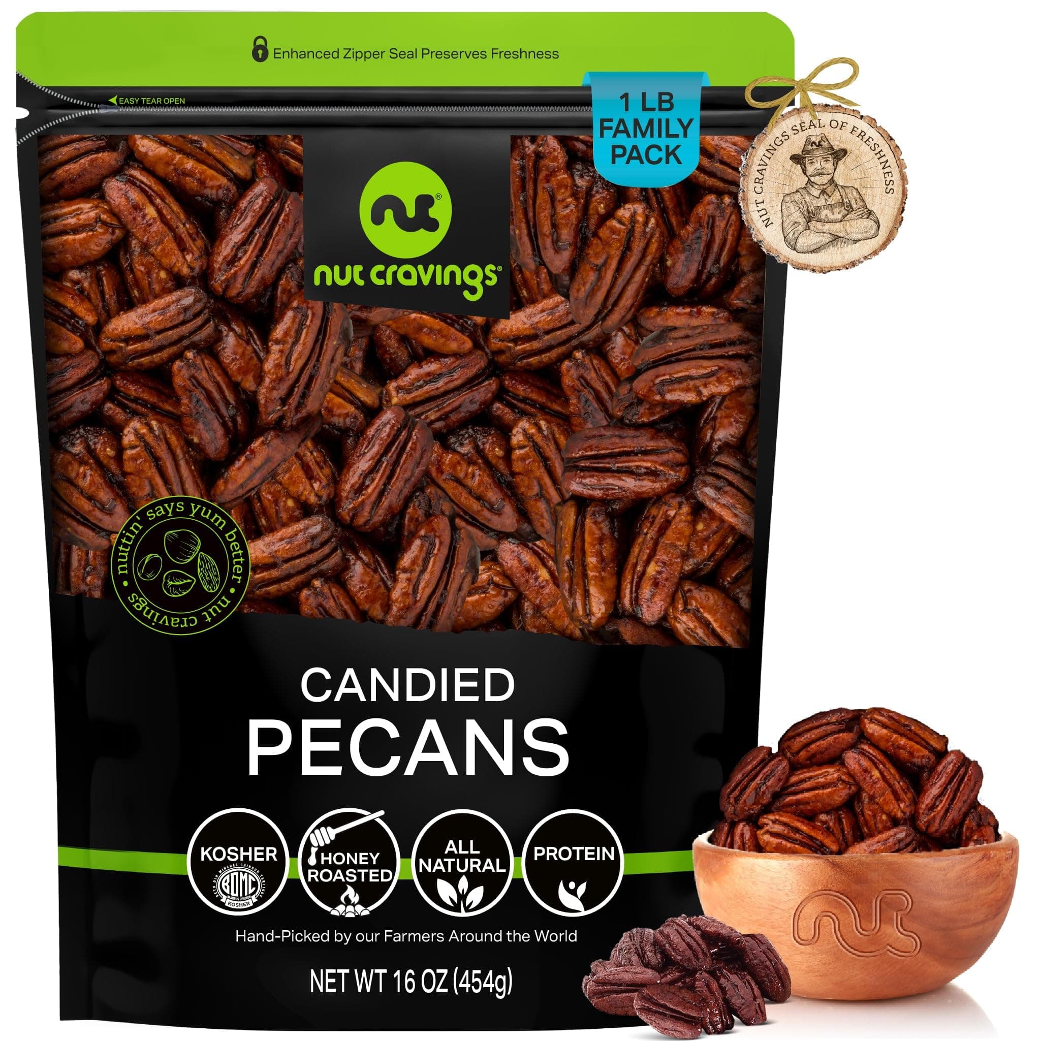 Candied Pecans (1Lb)