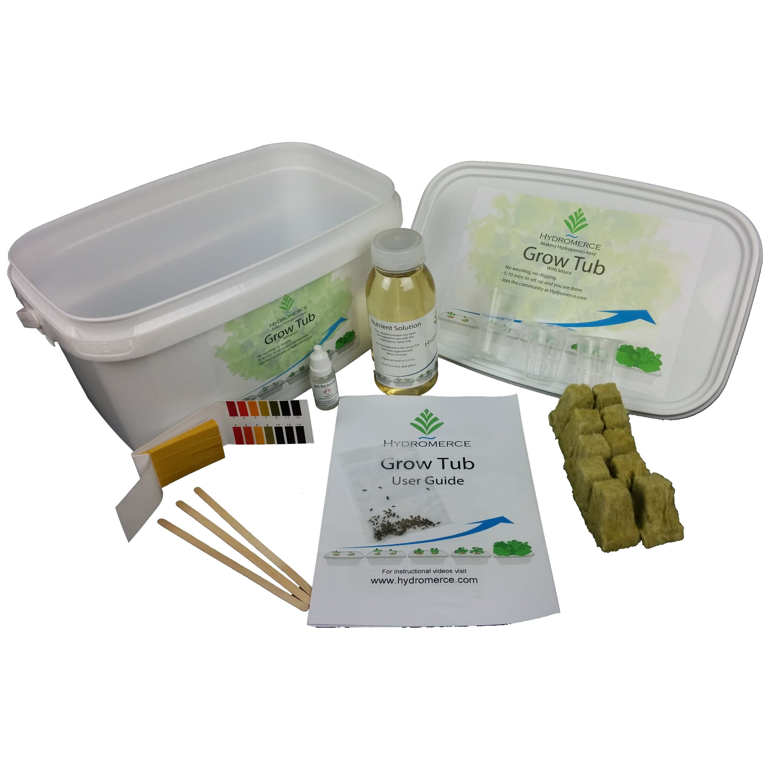 Hydromerce: Grow Tub. Indoor Hydroponic Growing System 🌱