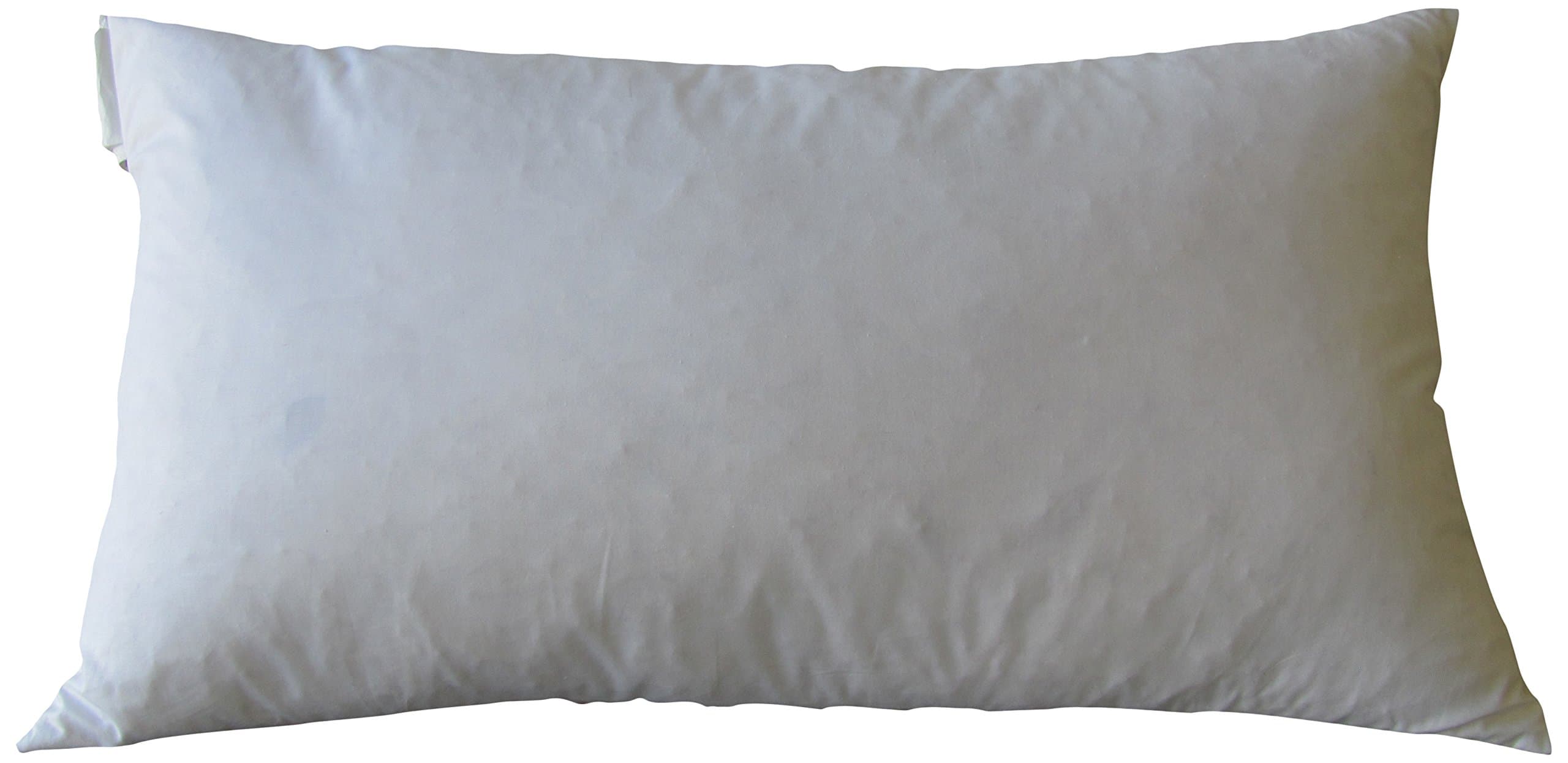 Pur Luxe Feather Pillow Insert, 14 by 24-Inch