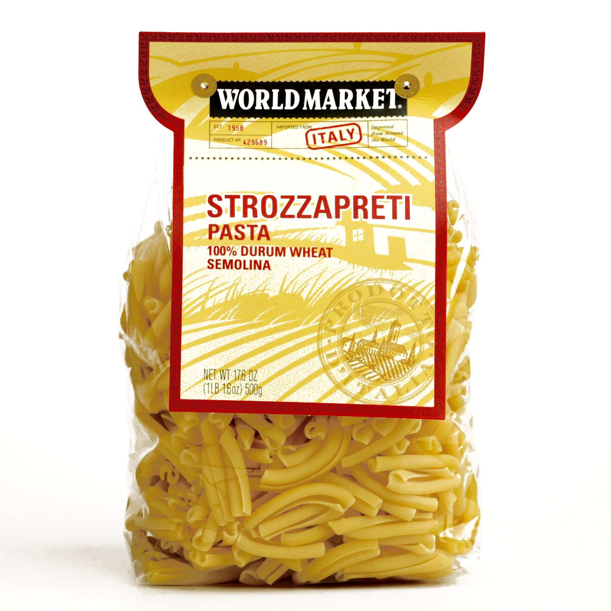 Strozzapreti Pasta 17 oz (1 Item Per Order)