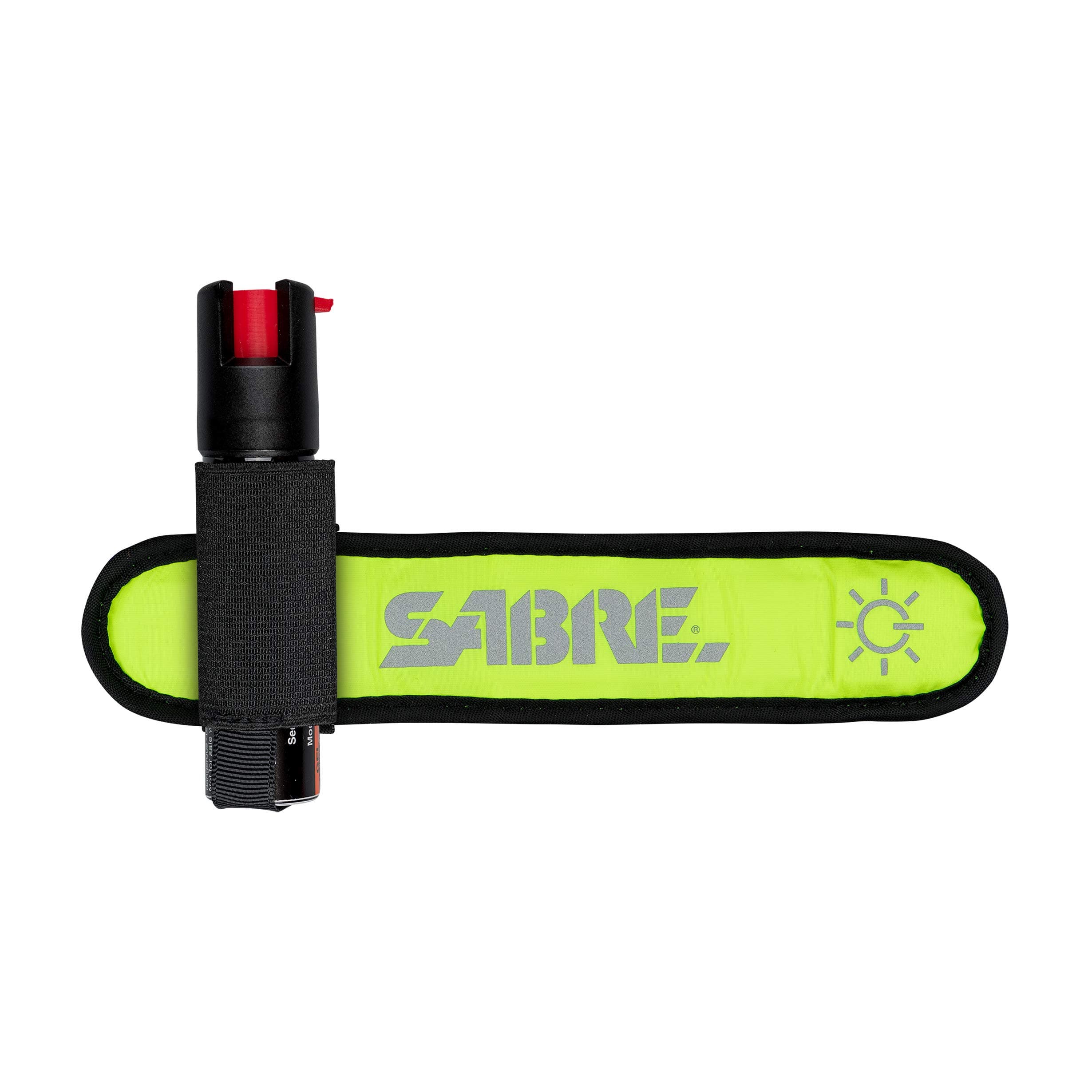 SABRE Runner Pepper Gel, Reflective Hand Strap For Easy Carry & Quick Access, Maximum Police Strength OC Spray, 35 Bursts, Secure & Easy to Use Safety, Optional Clip-On Alarm & LED Armband Combos