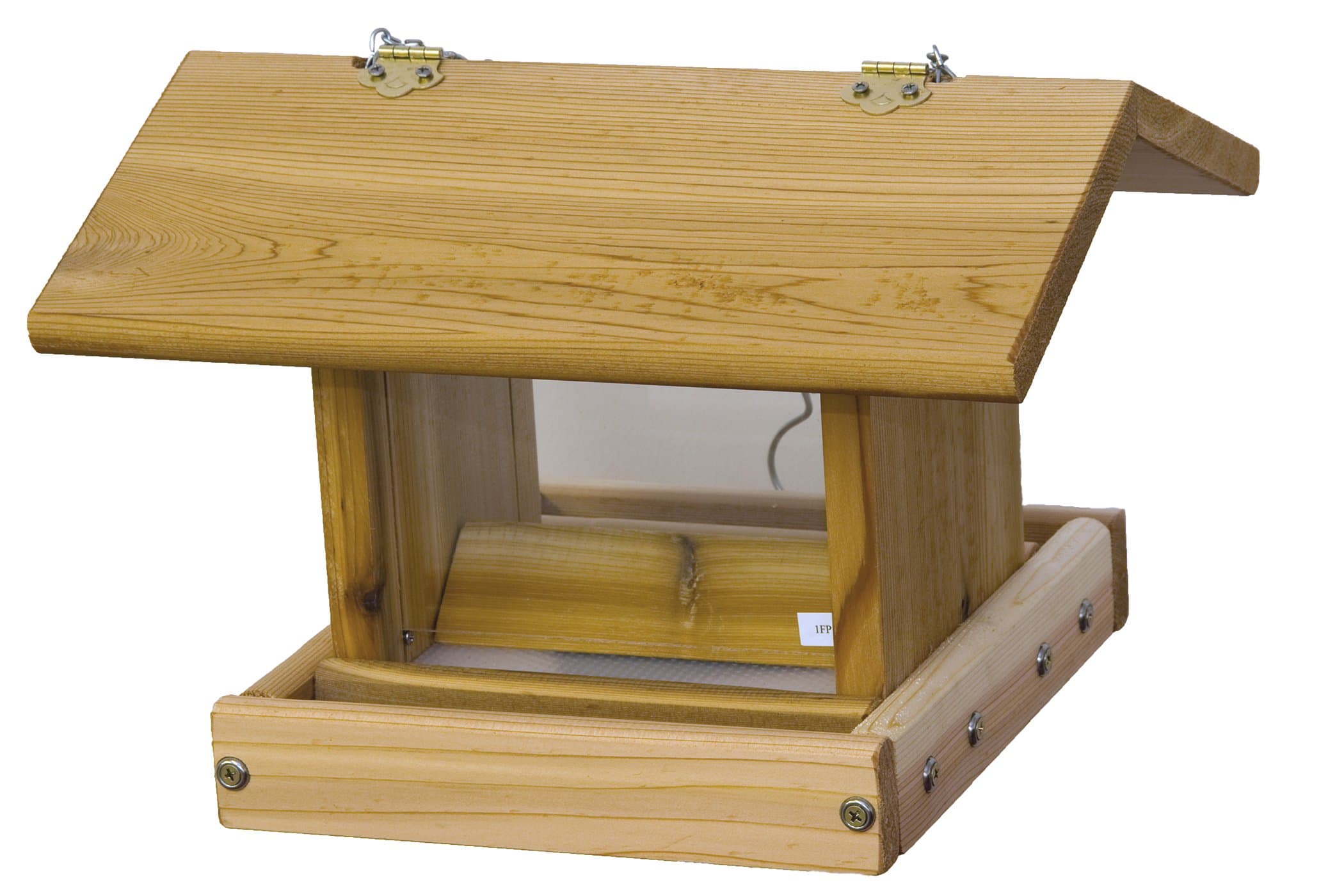 Stovall1FP Small Hanging Bird Feeder with Perforated Plastic Bottom