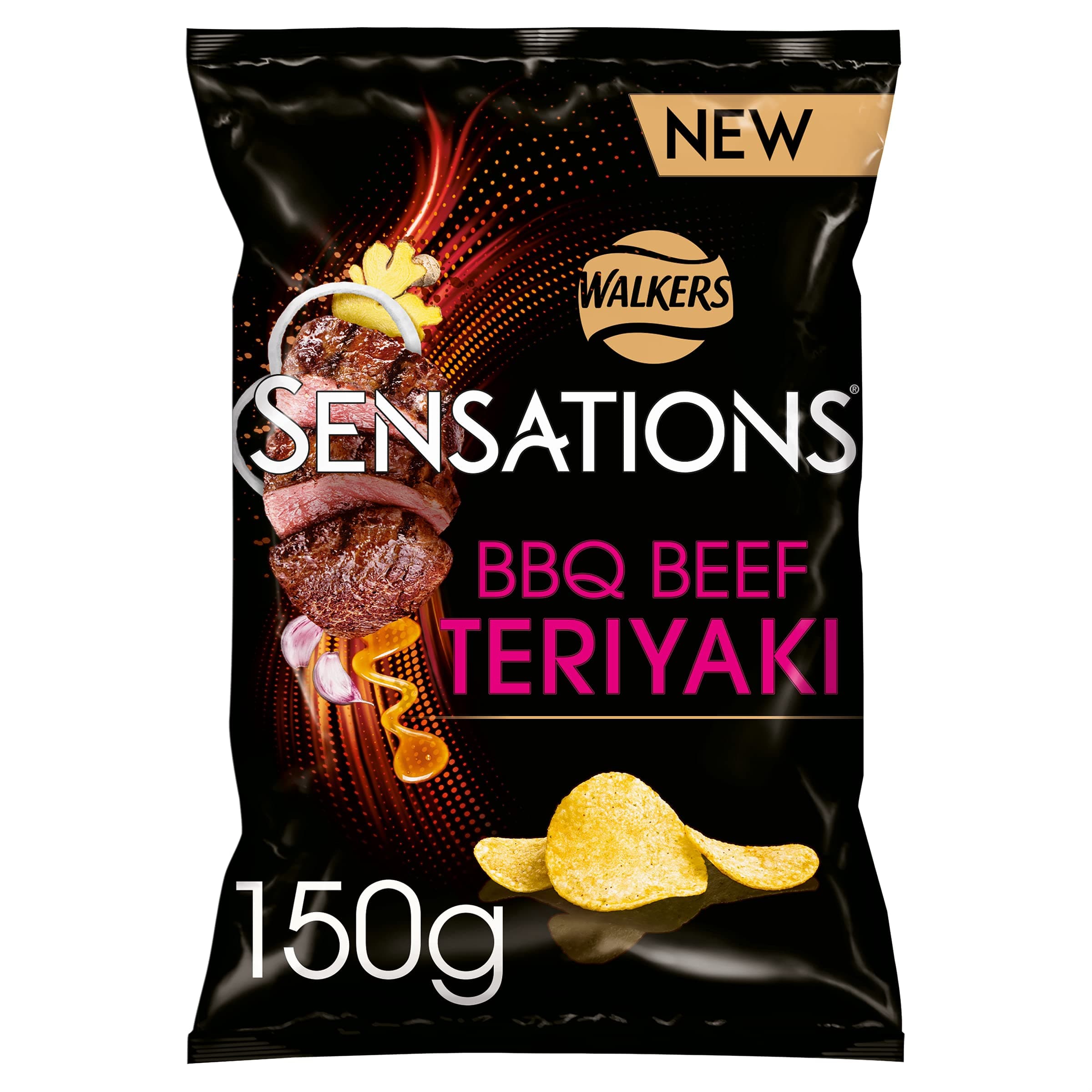 Sensations Teriyaki Beef, Black,150 g