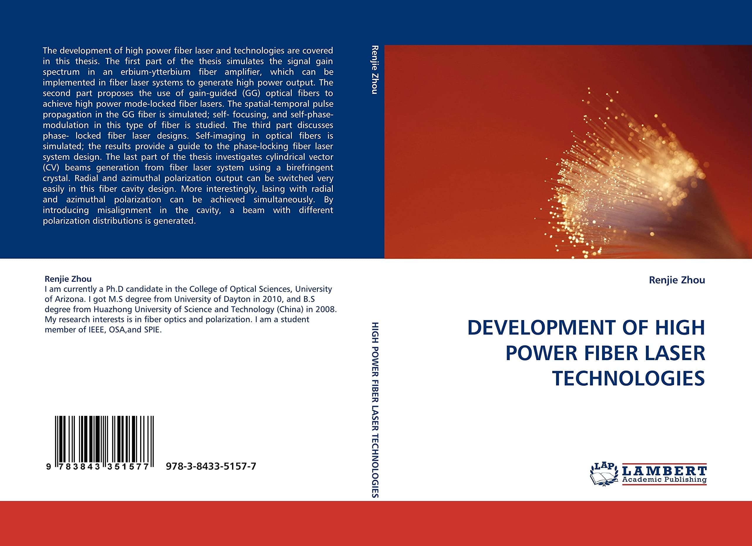 Development of High Power Fiber Laser Technologies
