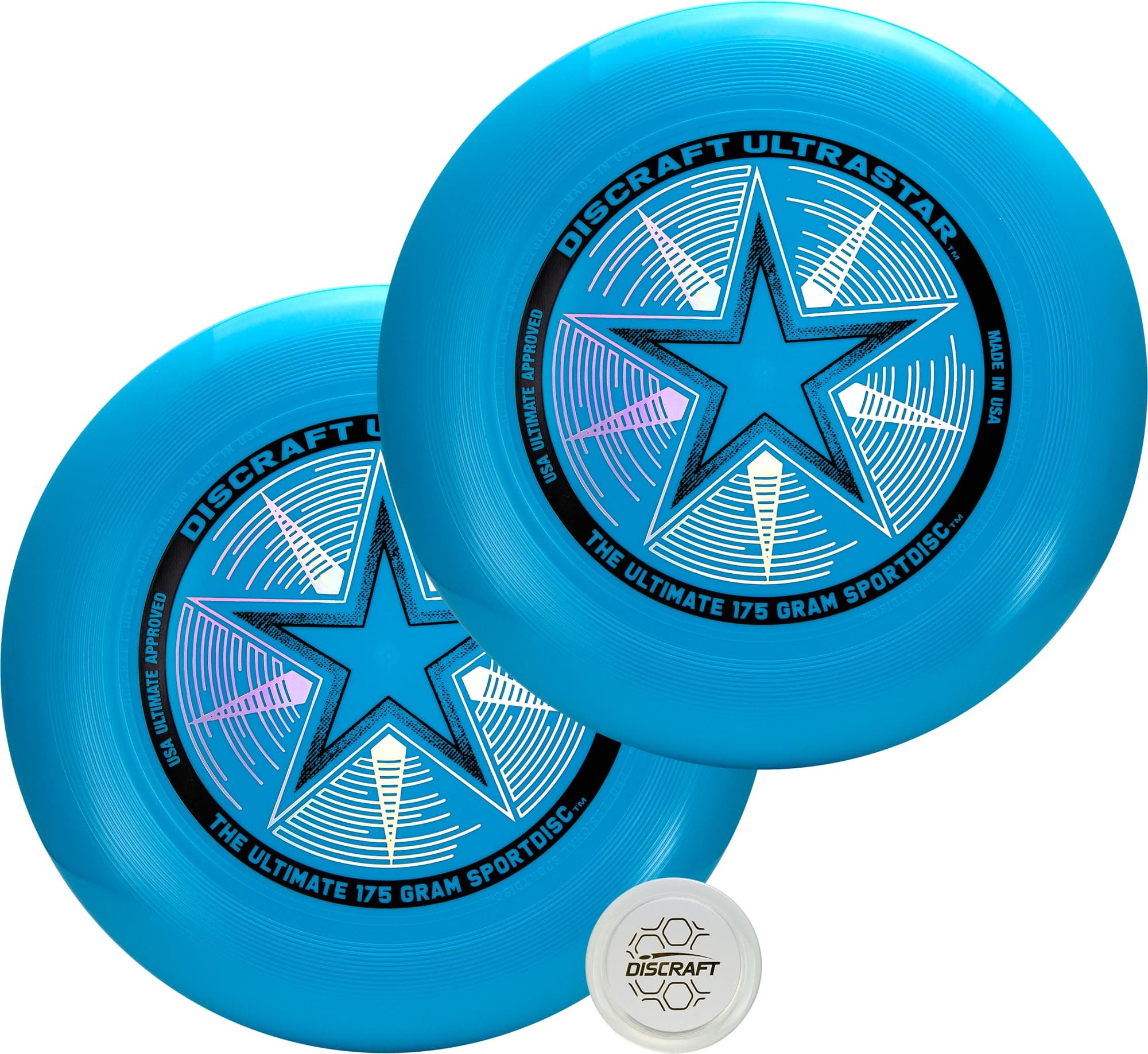 Discraft Ultrastar Ultimate Discs 1 & 2 Packs, Standard Size, for Competitive & Casual Play