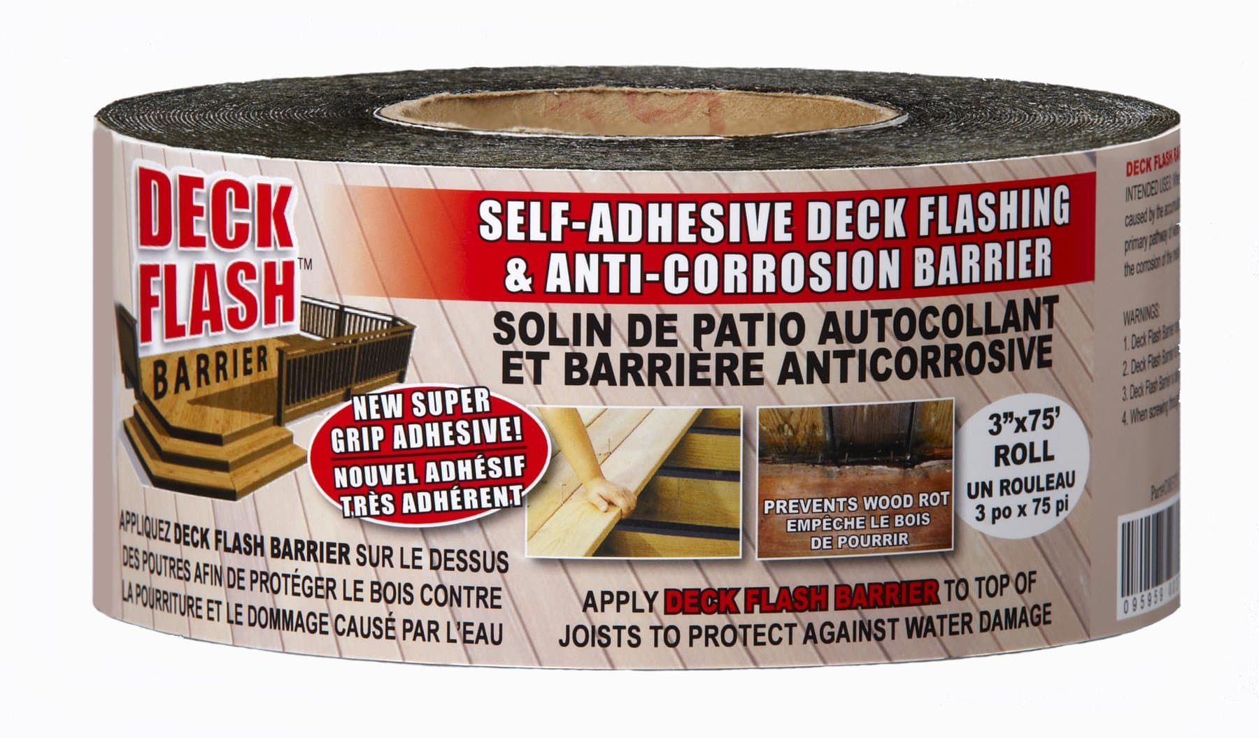 Cofair DFB375 Deck Flash Barrier 3"x75'