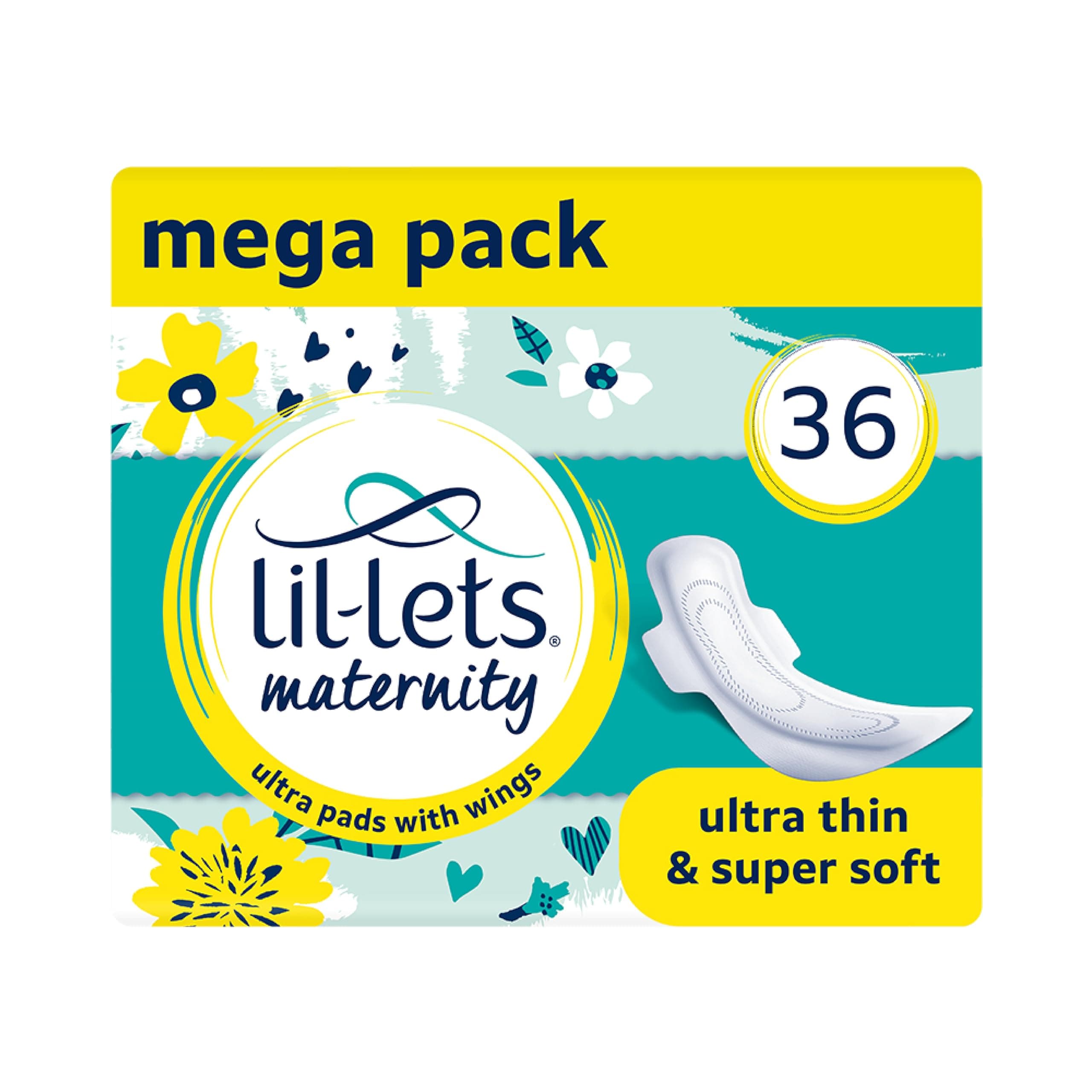 Maternity Ultra Pads with Wings