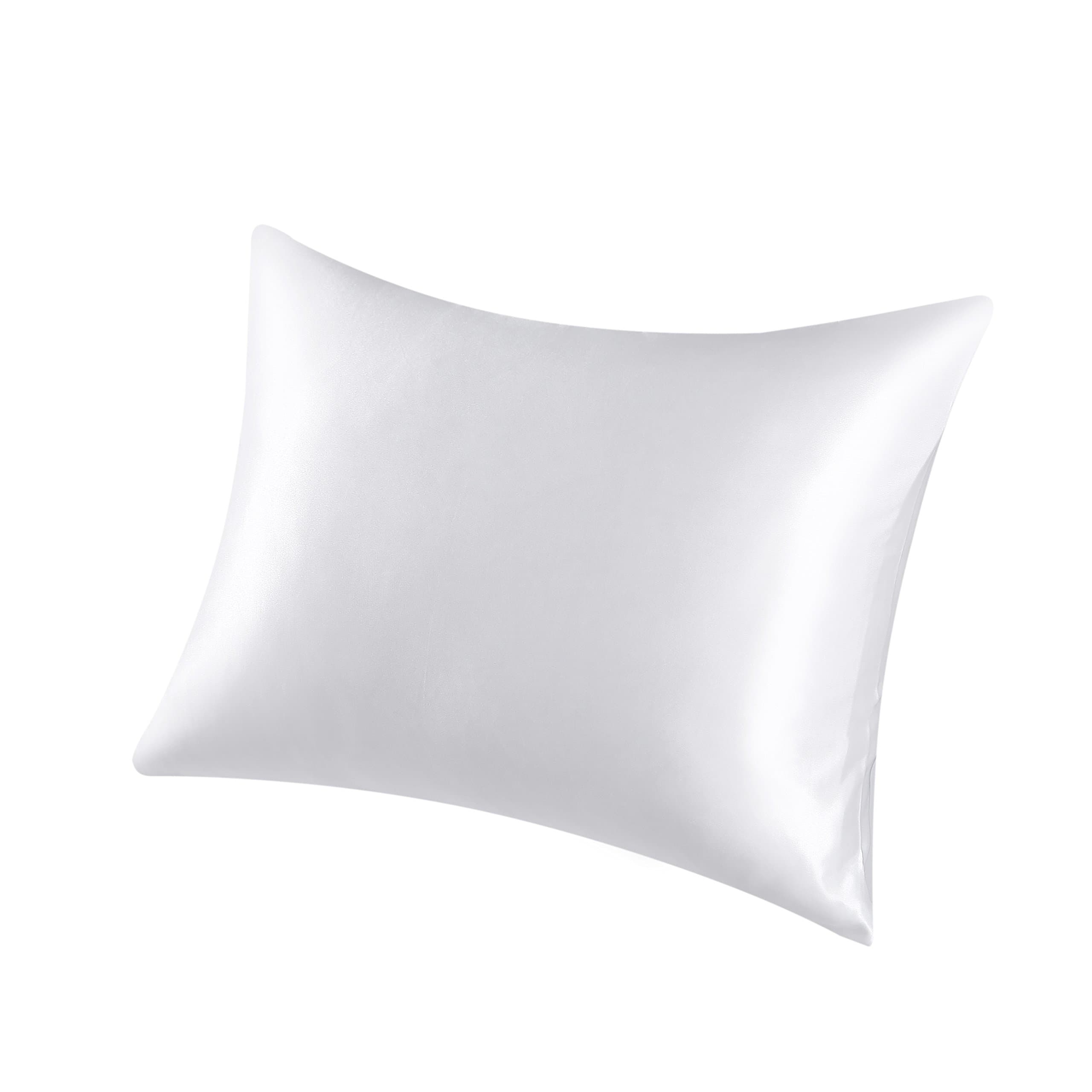 Premium Collection Luxurious Silky Satin Pillowcase, White
