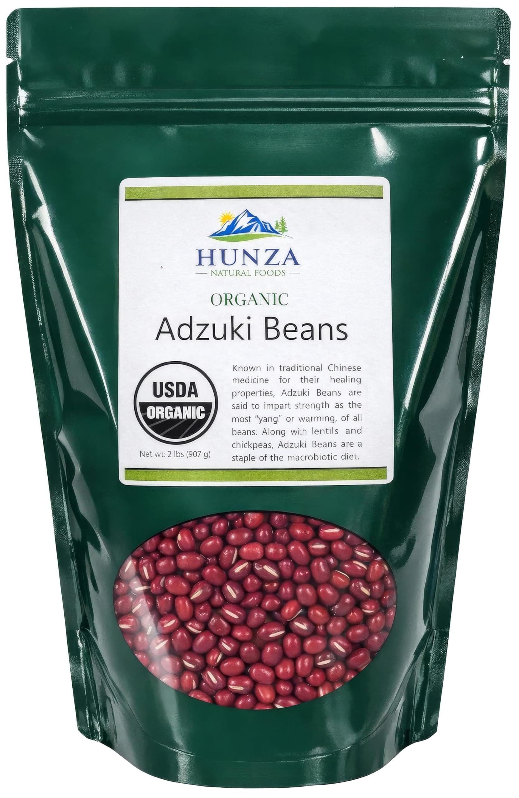 Hunza Organic Adzuki Beans (2 lbs)