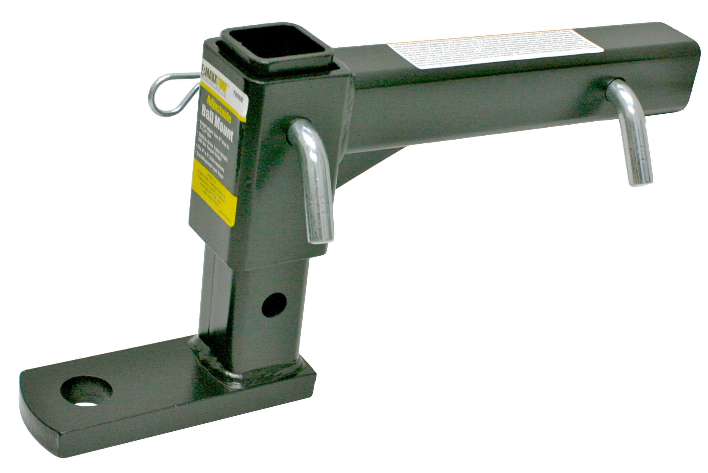 MaxxHaul 70068 Adjustable Ball Mount - 5000 lbs. GTW Capacity