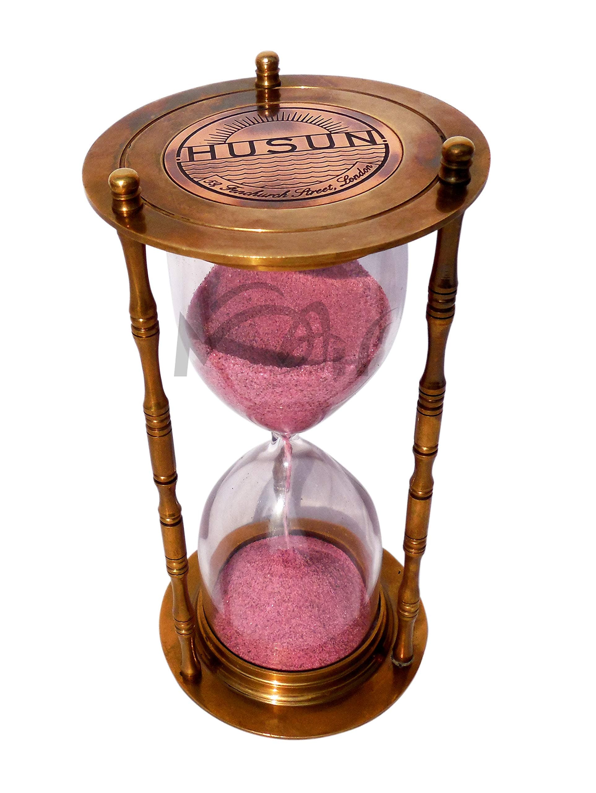 MAH 5 Minutes Brass Sand Timer. C-3194