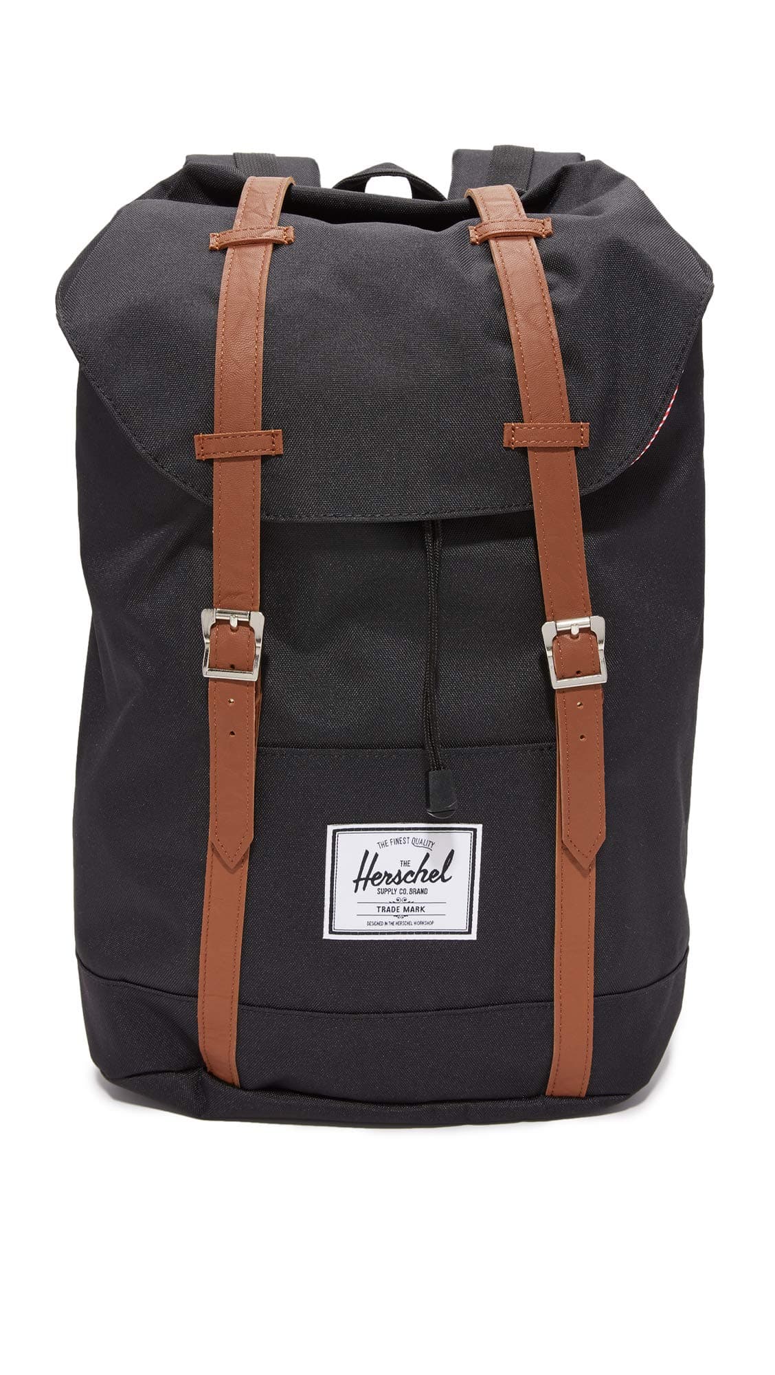 Herschel Retreat Backpack, Black, Classic 19.5L