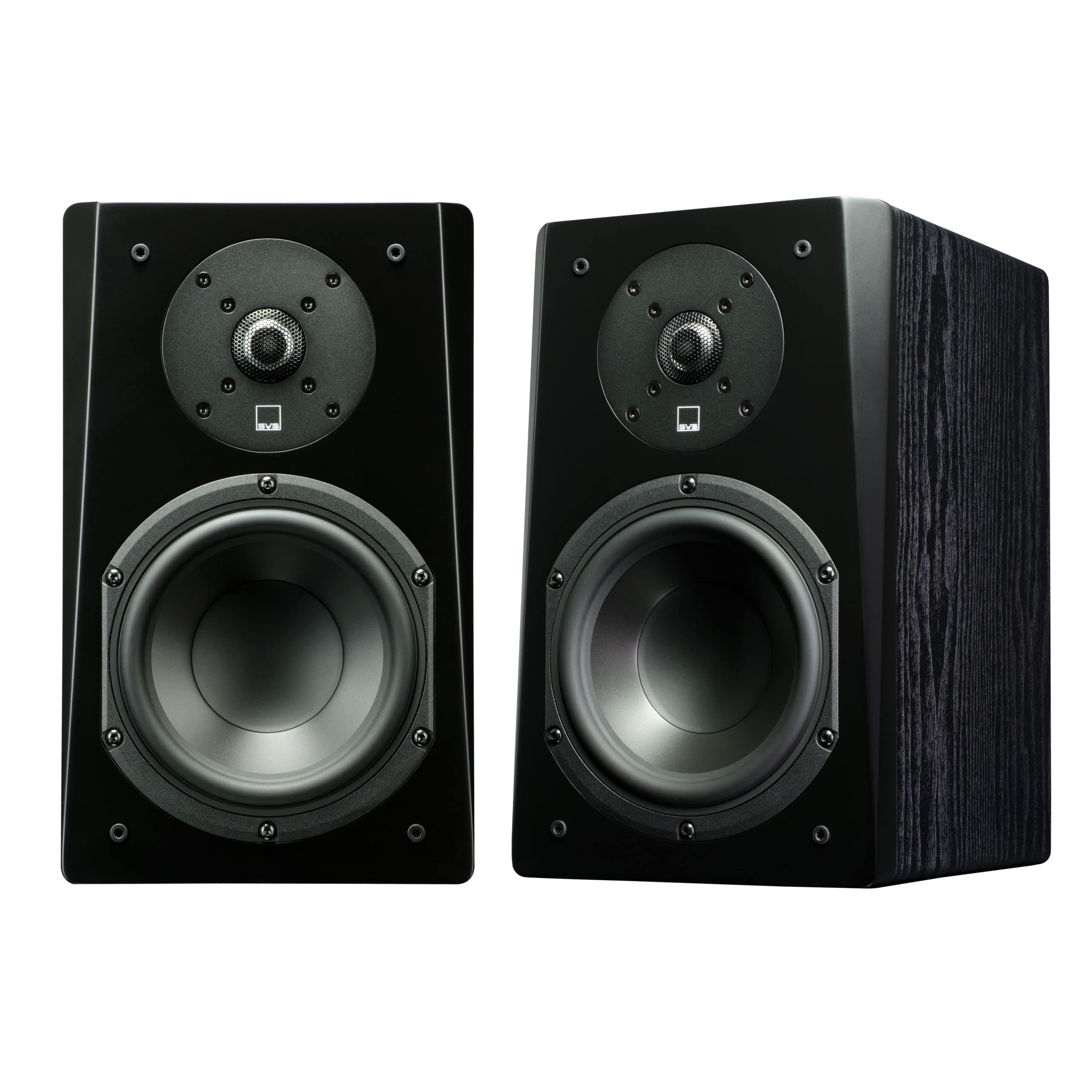 Prime Bookshelf Speaker (Pair) – Premium Black Ash