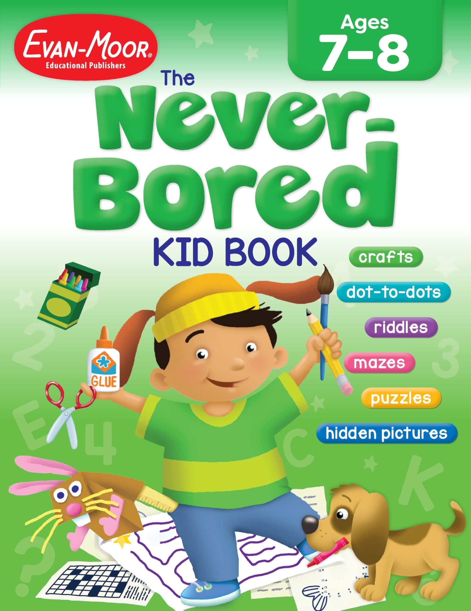 The Never-Bored Kid Book, Ages 7-8