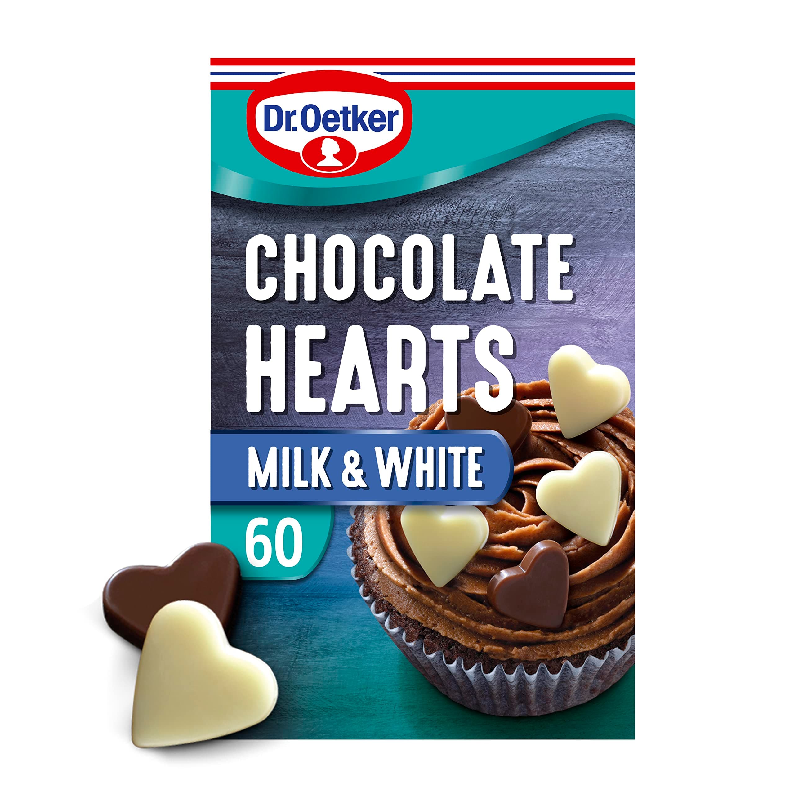 Dr. Oetker Chocolate Hearts 40g
