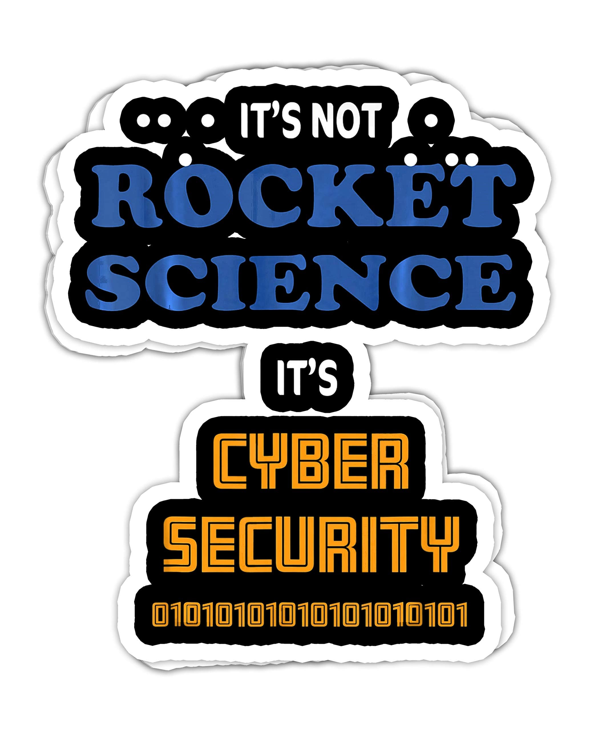 lkstore Cybersecurity Engineering Computer Science CISSP ISSO - 4x3 Vinyl Stickers, Laptop Decal, Water Bottle Sticker (Set of 3)