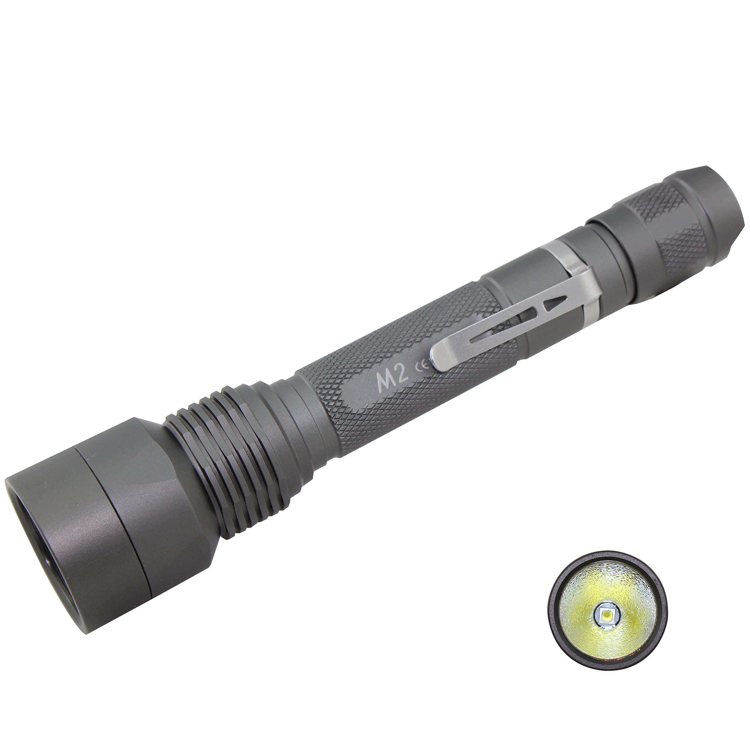 JAXMAN M2 2AA 400lm LED torch light use AA battery,max 400lm Neutrue White