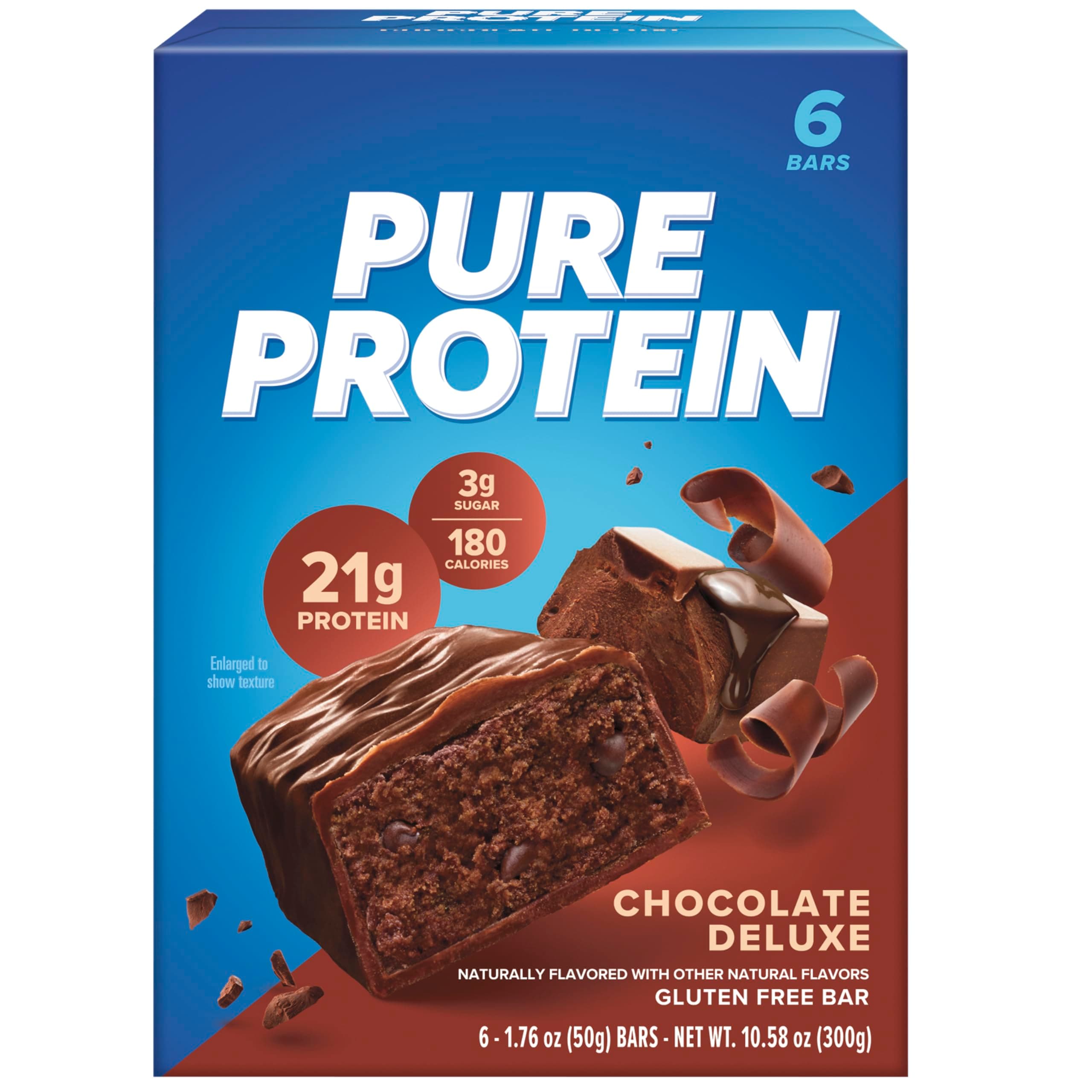Pure Protein Chocolate Deluxe Value Pack 6-50 Gram Bars (Pack of 2) by Pure Protein [並行輸入品]