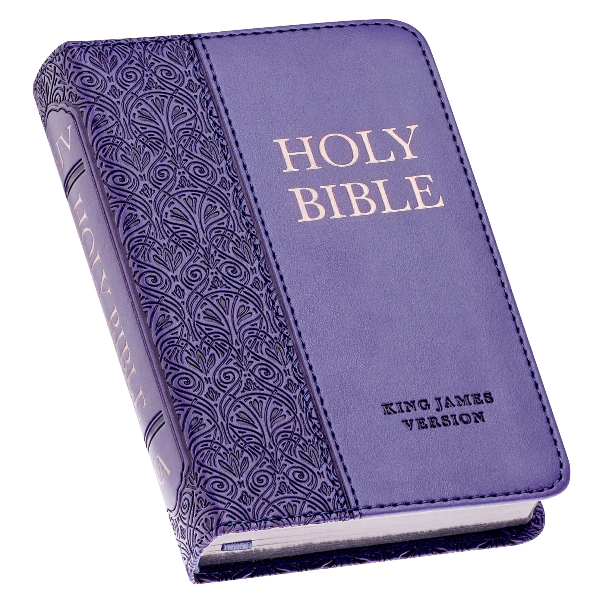 KJV Bible Mini Pocket Purple
