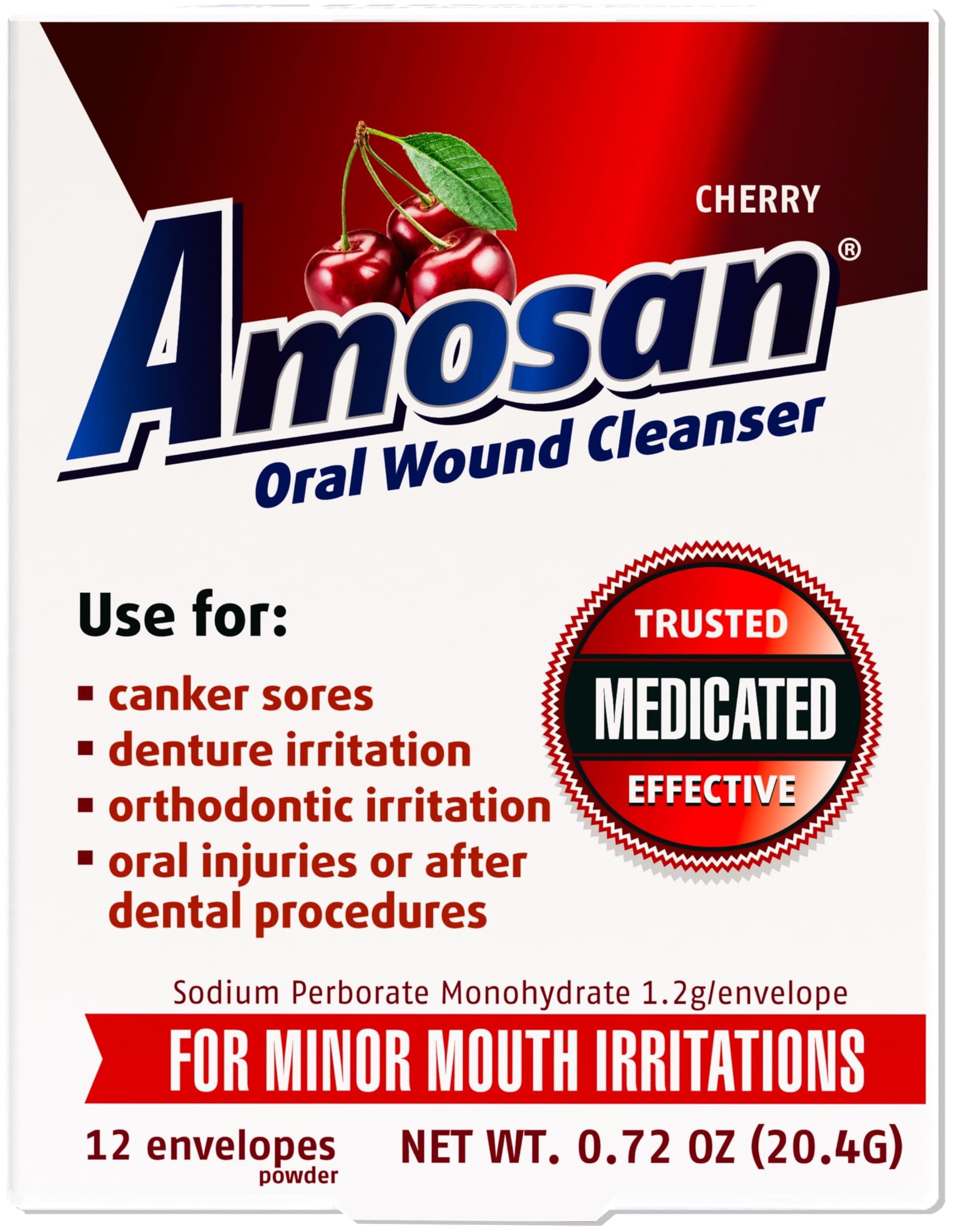 Oral Wound Cleanser - Cherry