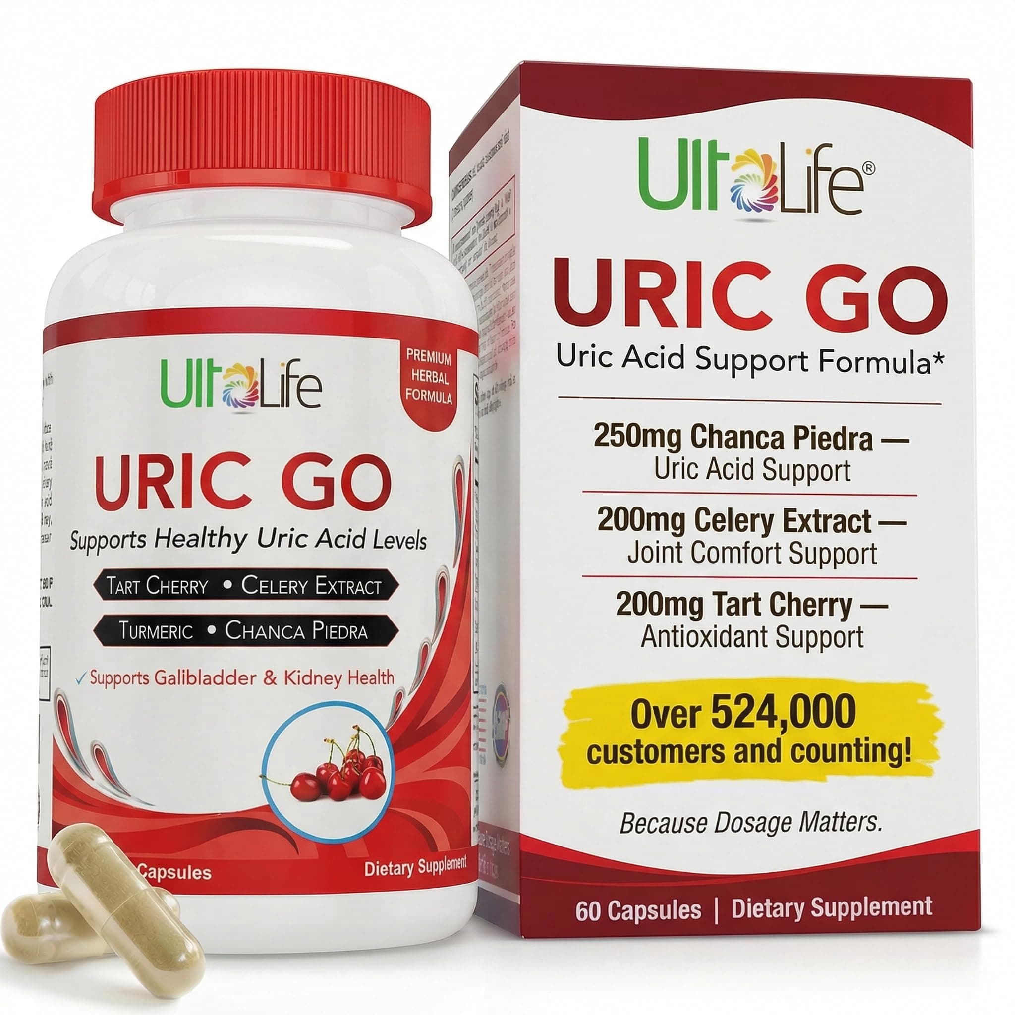 URIC GO Uric Acid Support